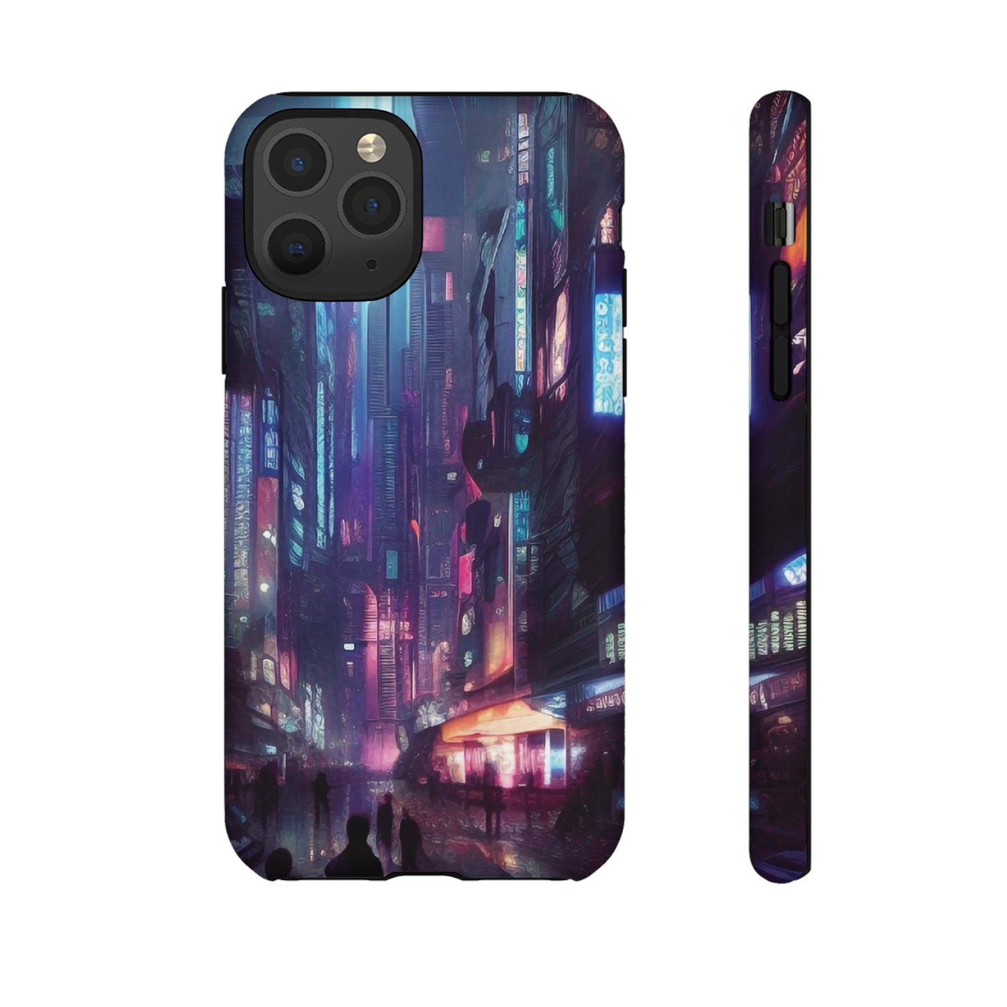 Futuristic Sci-Fi City Wallpaper Phone Case | iPhone 15 Plus/ Pro, 14, 13, 12| Google Pixel 7, Pro, 5| Samsung Galaxy S23 All Major Phone Models