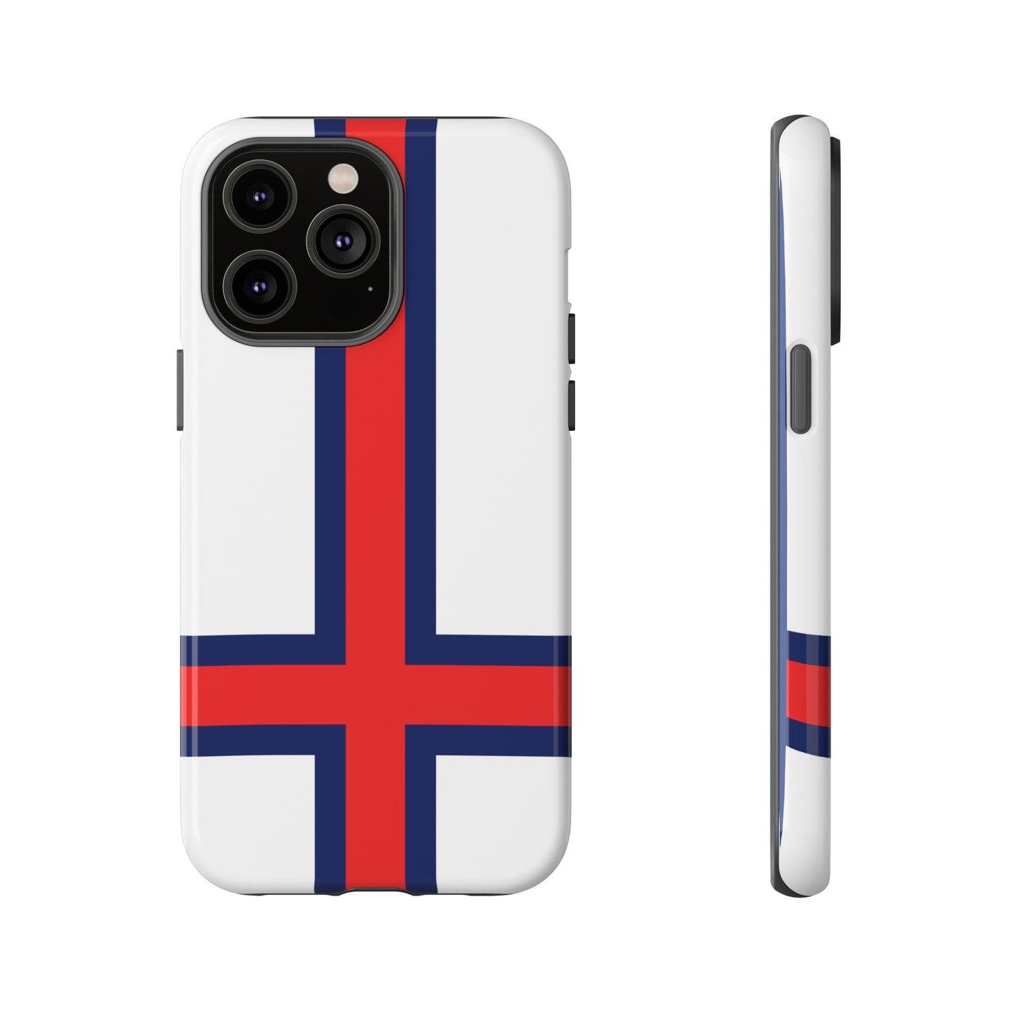 Faroe Island Denmark Flag Phone Case | iPhone 15 Plus/ Pro, 14, 13, 12| Google Pixel 7, Pro, 5| Samsung Galaxy S23 All Major Phone Models