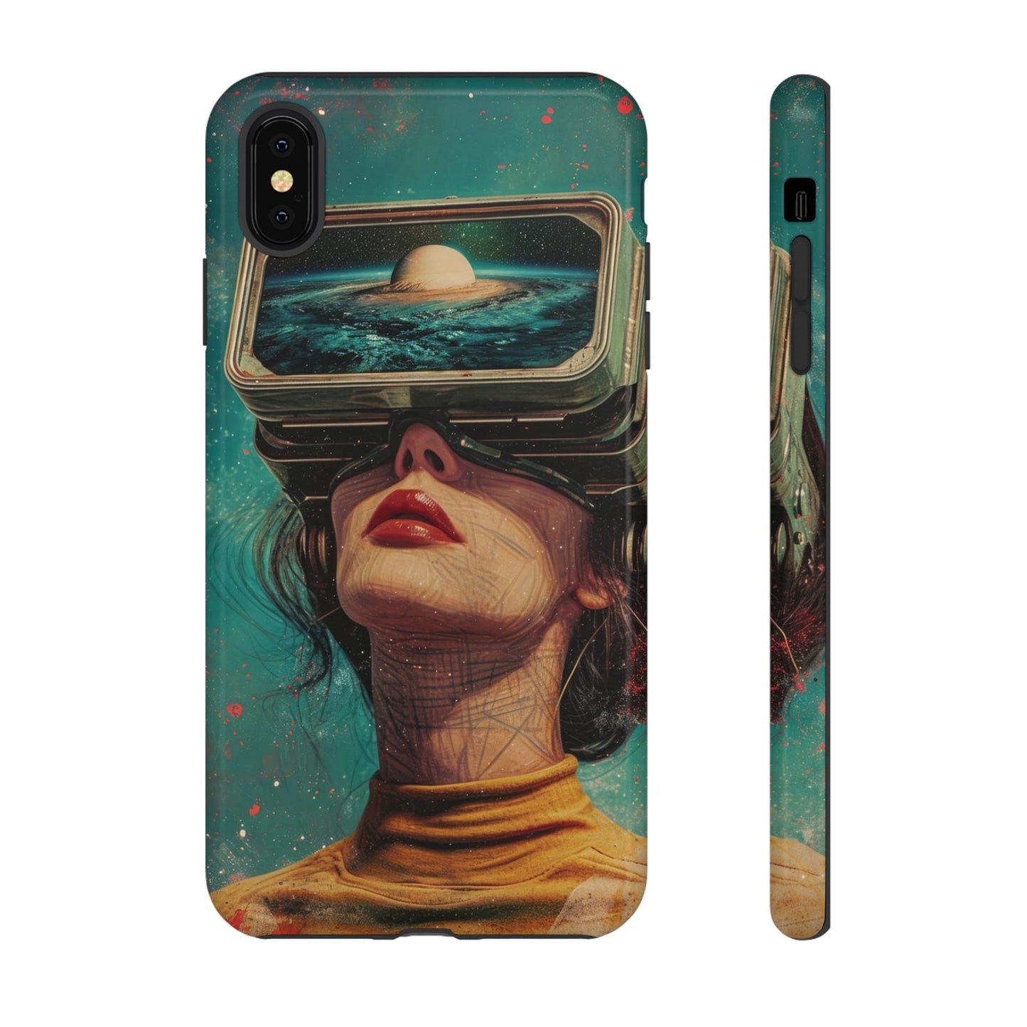 A View Of Above Wallpaper Phone Case | iPhone 15 Plus/ Pro, 14, 13, 12| Google Pixel 7, Pro, 5| Samsung Galaxy S23 All Major Phone Models