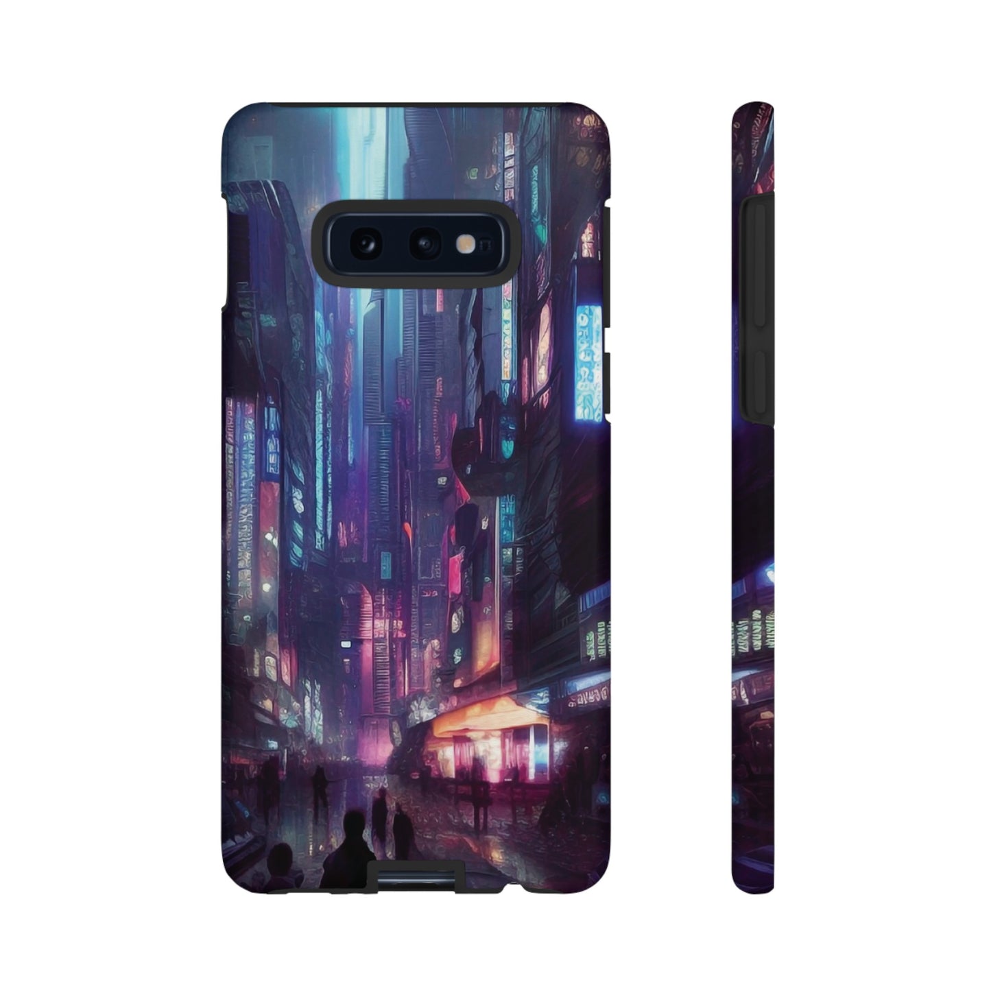 Futuristic Sci-Fi City Wallpaper Phone Case | iPhone 15 Plus/ Pro, 14, 13, 12| Google Pixel 7, Pro, 5| Samsung Galaxy S23 All Major Phone Models