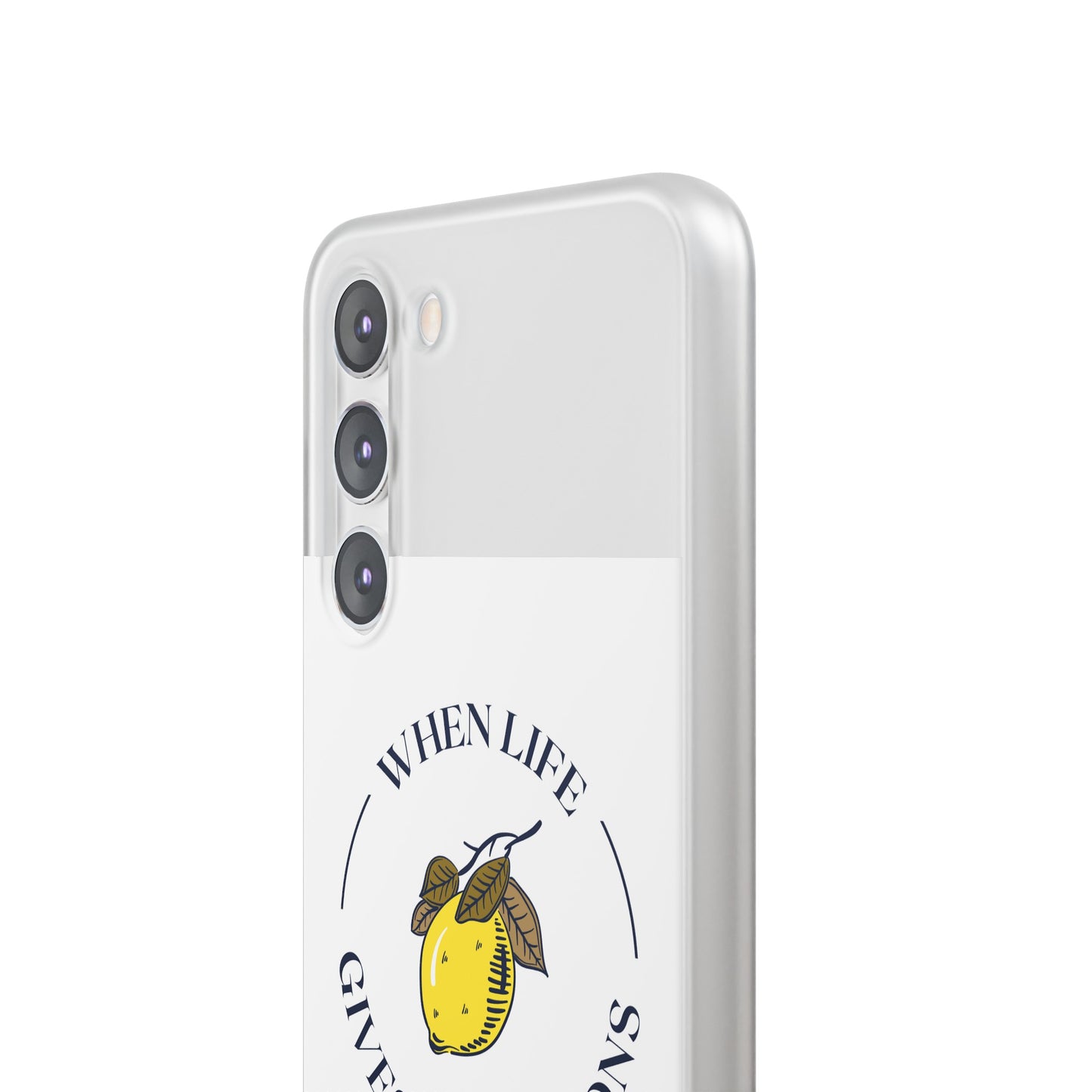 When Life Gives You Lemons Phone Case | iPhone 15 Plus/ Pro, 14, 13, 12| Samsung Galaxy S23 Models