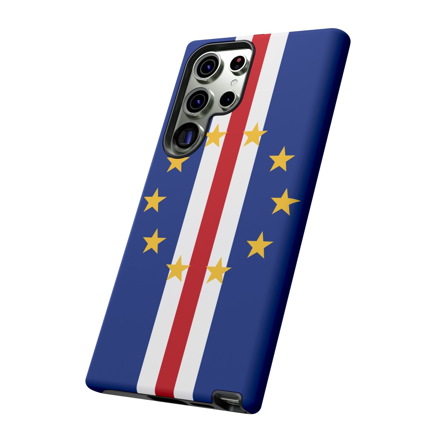 Cape Verde Flag Phone Case | iPhone 15 Plus/ Pro, 14, 13, 12| Google Pixel 7, Pro, 5| Samsung Galaxy S23 All Major Phone Models