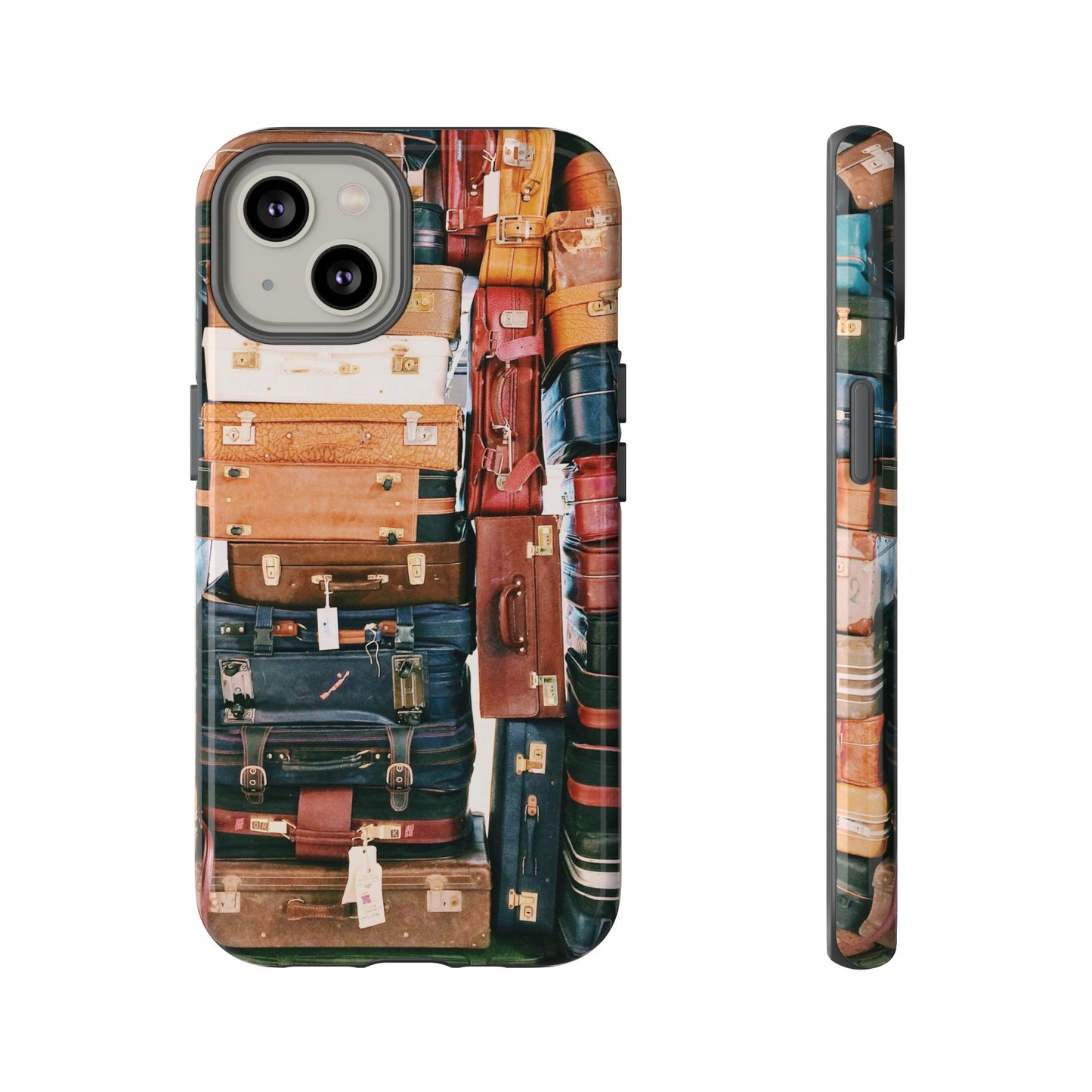 Suitcase Wallpaper Phone Case | iPhone 15 Plus/ Pro, 14, 13, 12| Google Pixel 7, Pro, 5| Samsung Galaxy S23 All Major Phone Models