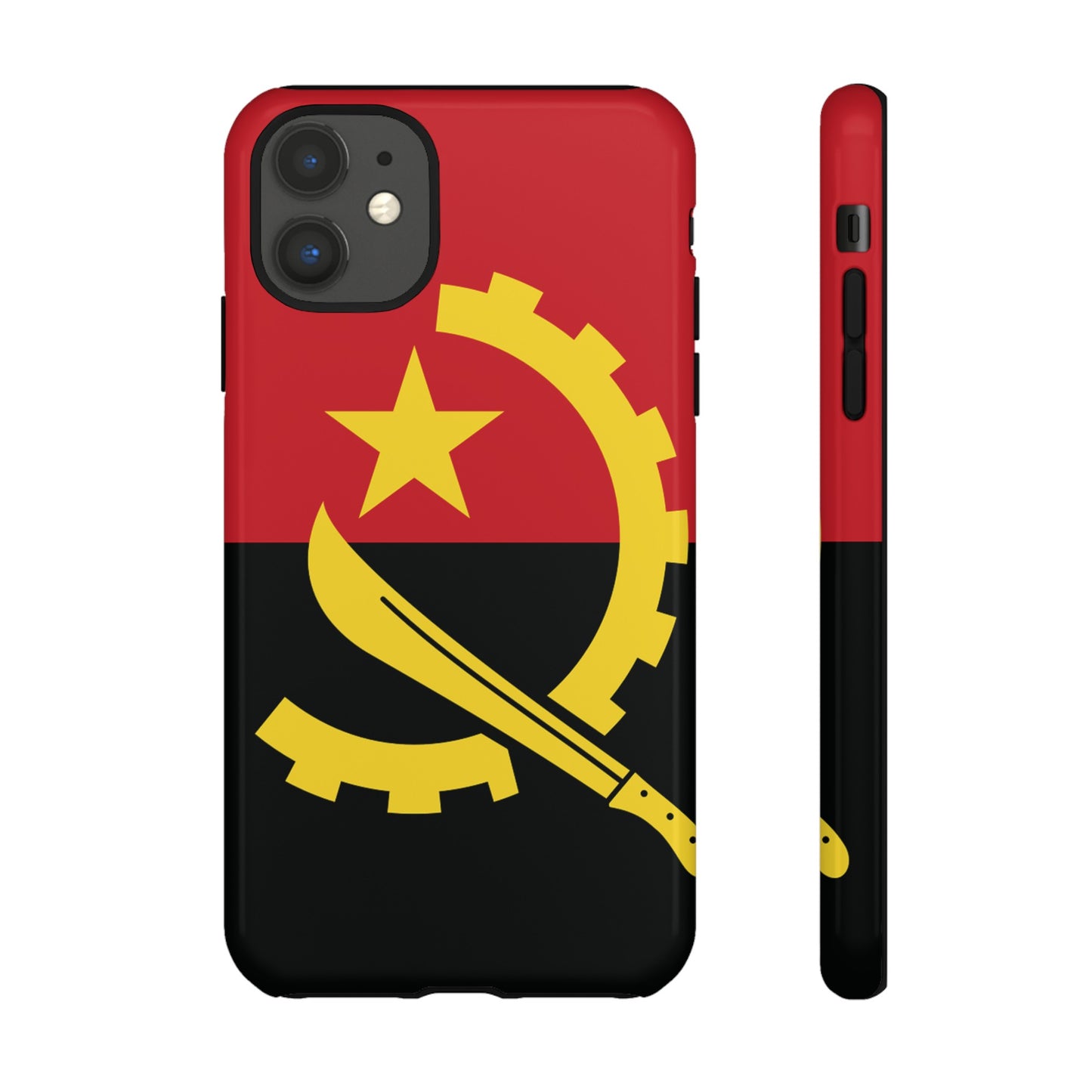 Angola Flag Phone Case | iPhone 15 Plus/ Pro, 14, 13, 12| Google Pixel 7, Pro, 5| Samsung Galaxy S23 All Major Phone Models