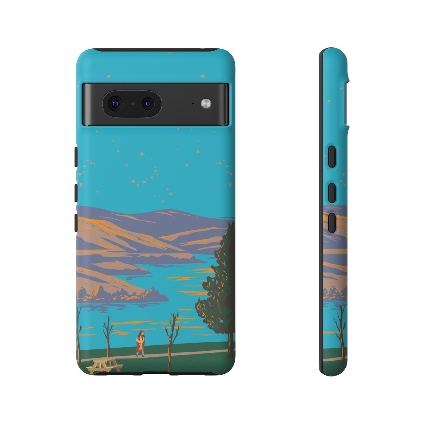 Afternoon Stroll Phone Case| iPhone 15 Plus/ Pro, 14, 13, 12| Google Pixel 7, Pro, 5| Samsung Galaxy S23 All Major Phone Models