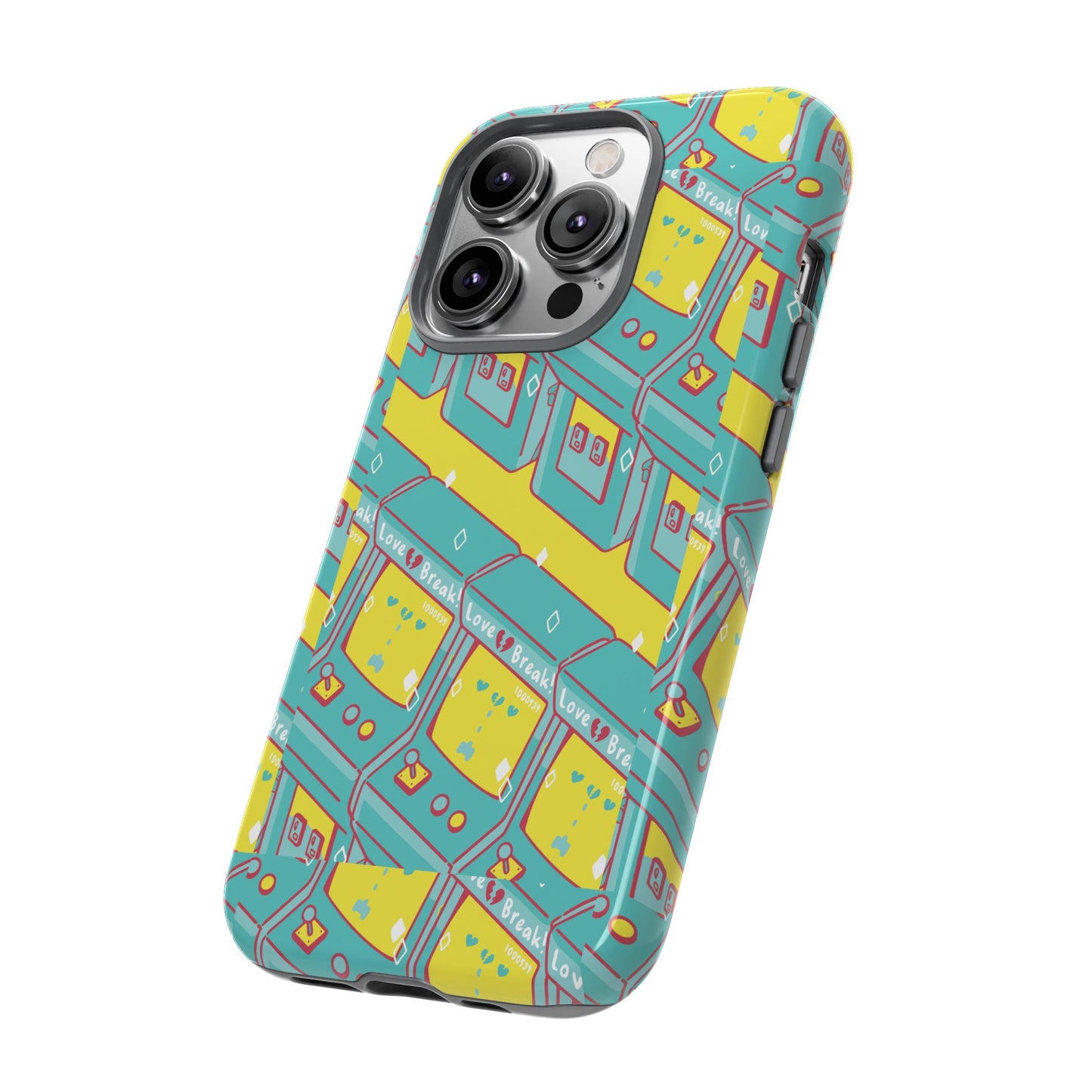 Arcade Wallpaper Phone Case | iPhone 15 Plus/ Pro, 14, 13, 12| Google Pixel 7, Pro, 5| Samsung Galaxy S23 All Major Phone Models