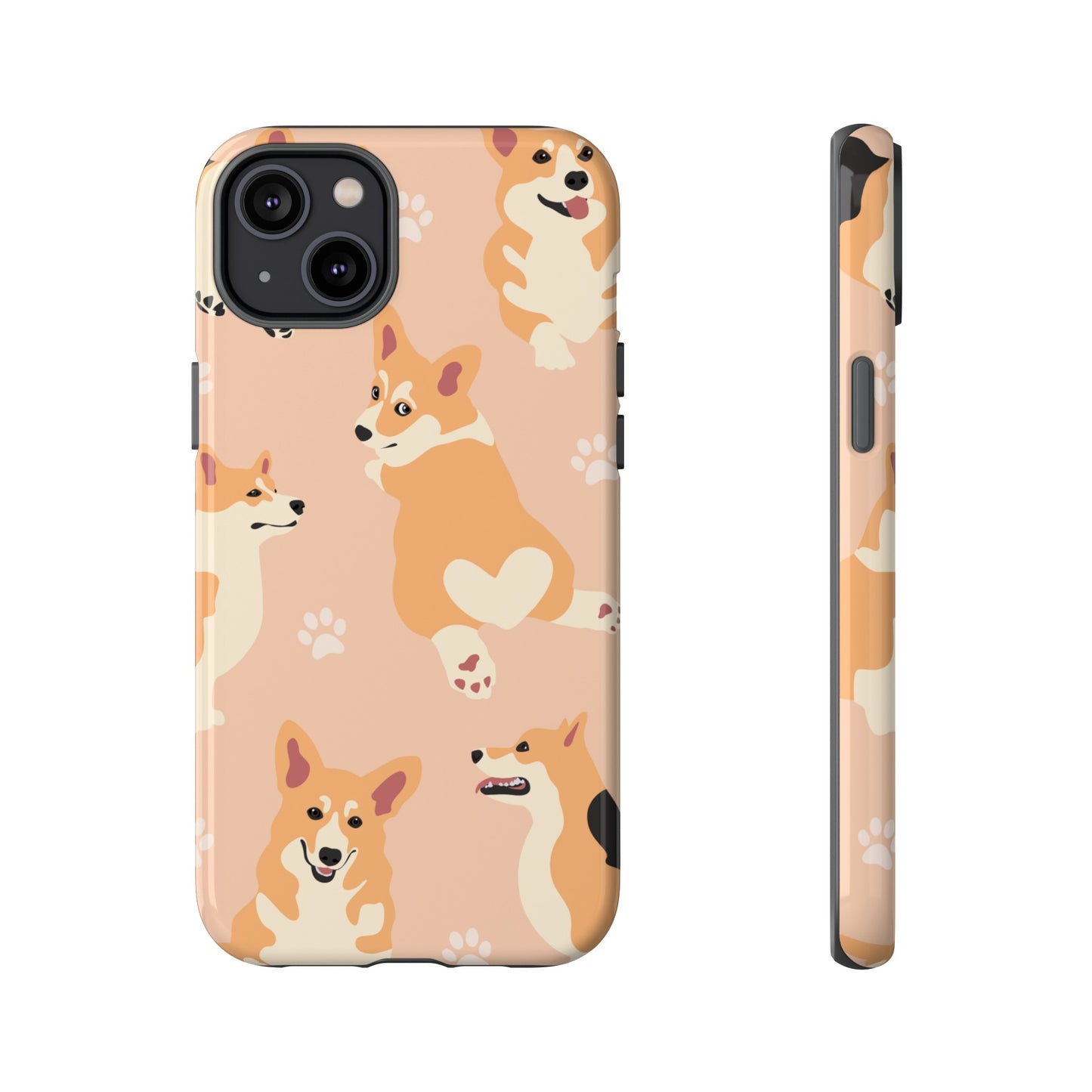 Corgi Wallpaper Phone Case | iPhone 15 Plus/ Pro, 14, 13, 12| Google Pixel 7, Pro, 5| Samsung Galaxy S23 All Major Phone Models