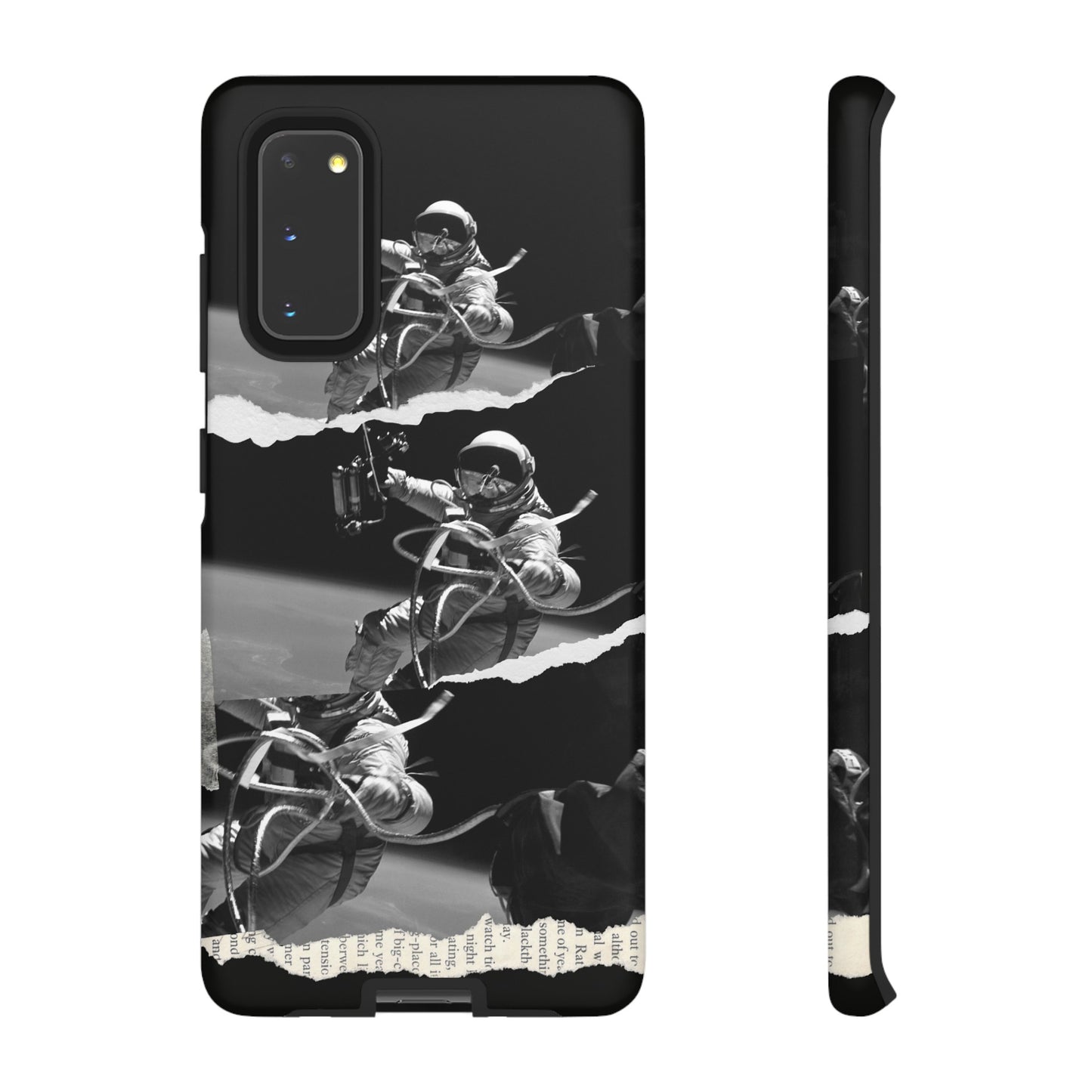 Astronaut Collage Phone Case | iPhone 15 Plus/ Pro, 14, 13, 12| Google Pixel 7, Pro, 5| Samsung Galaxy S23 All Major Phone Models