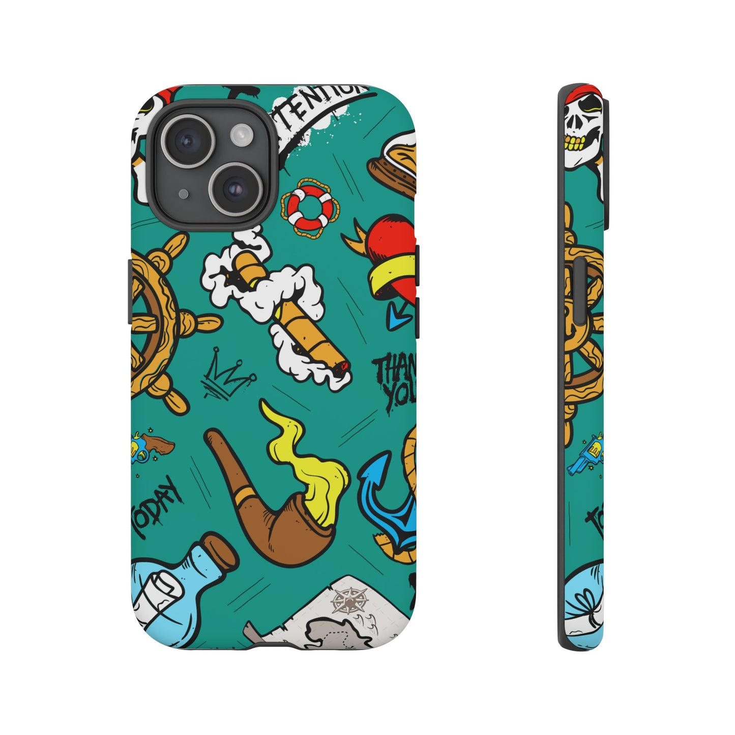 Pirate Wallpaper Phone Case | iPhone 15 Plus/ Pro, 14, 13, 12| Google Pixel 7, Pro, 5| Samsung Galaxy S23 All Major Phone Models