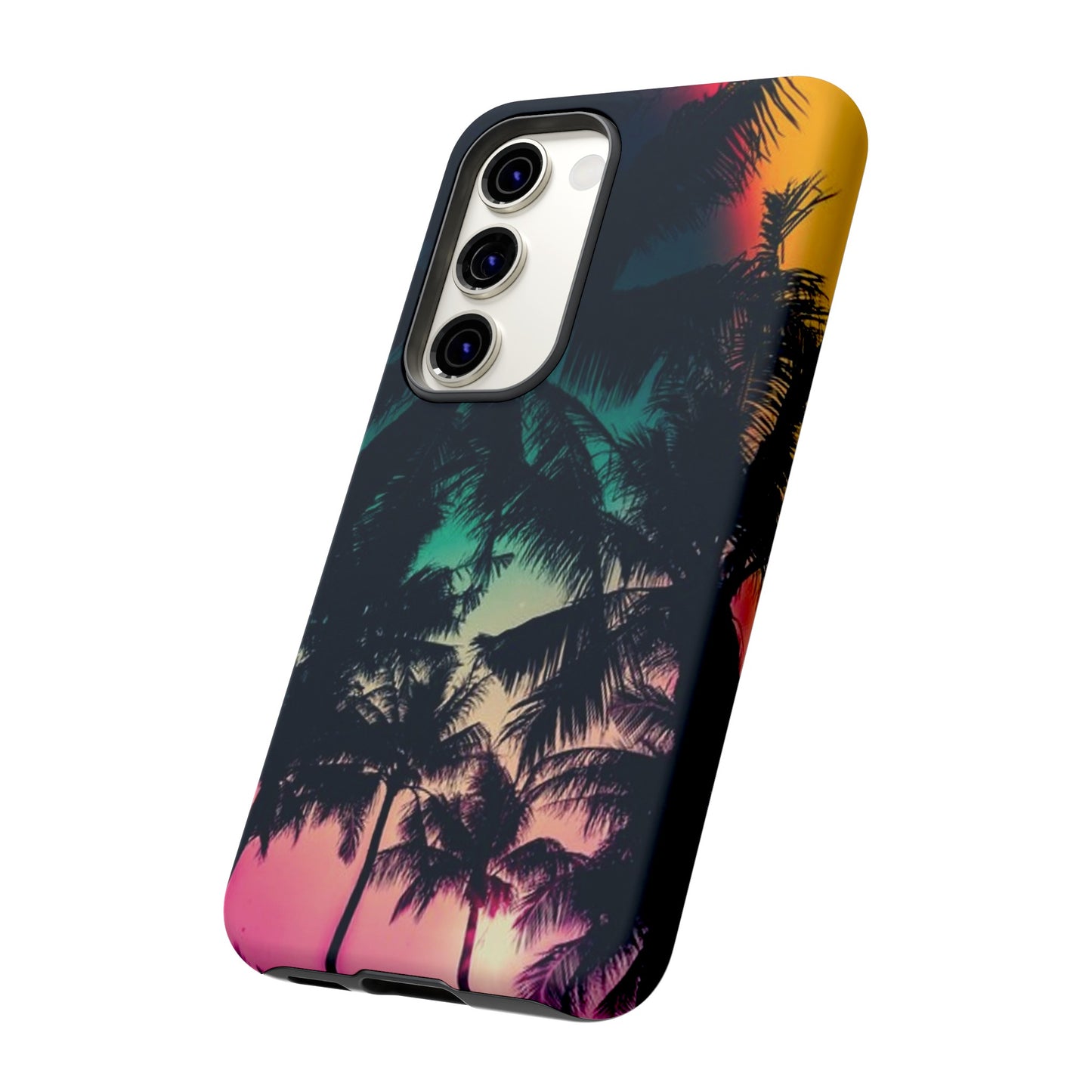 Palm Trees Wallpaper Phone Case | iPhone 15 Plus/ Pro, 14, 13, 12| Google Pixel 7, Pro, 5| Samsung Galaxy S23 All Major Phone Models