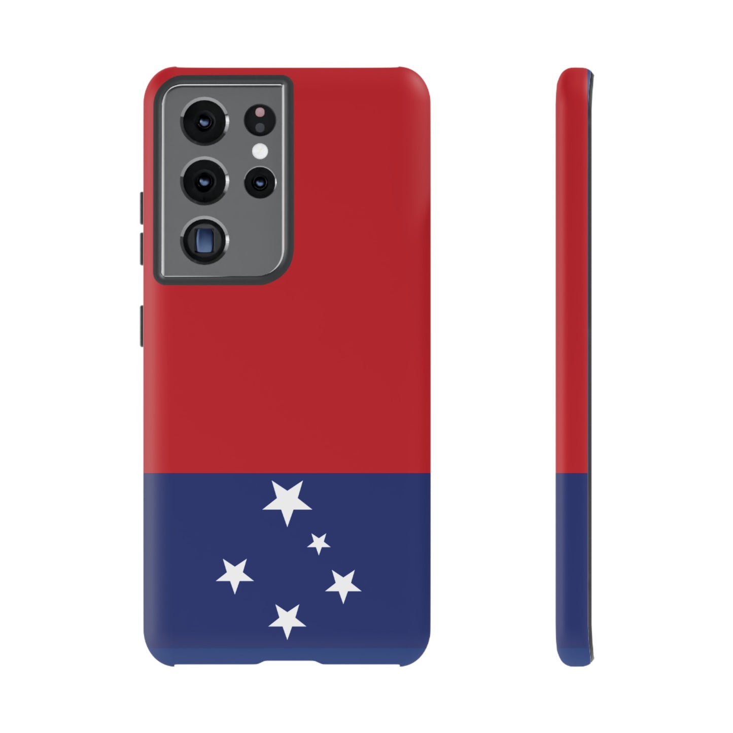 Samoan Flag Phone Case | iPhone 15 Plus/ Pro, 14, 13, 12| Google Pixel 7, Pro, 5| Samsung Galaxy S23 All Major Phone Models