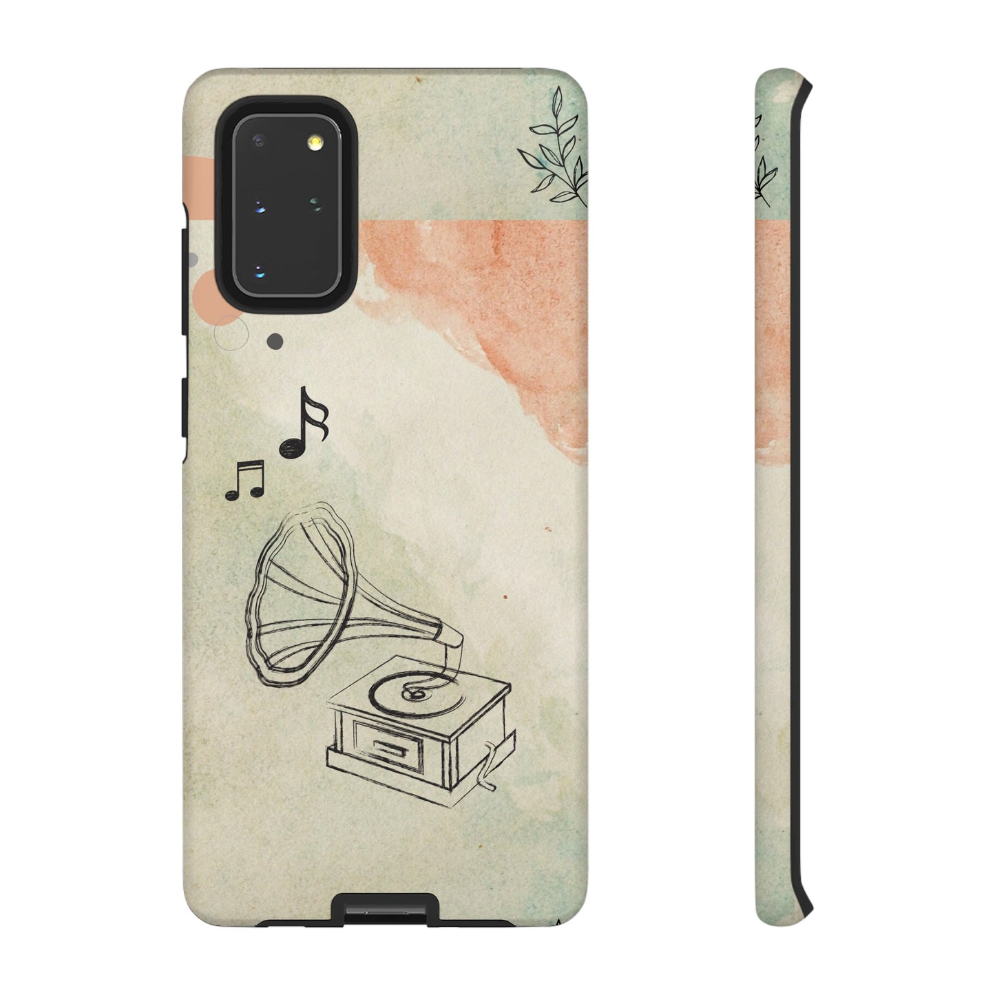 Record Player Wallpaper Phone Case | iPhone 15 Plus/ Pro, 14, 13, 12| Google Pixel 7, Pro, 5| Samsung Galaxy S23 All Major Phone Models