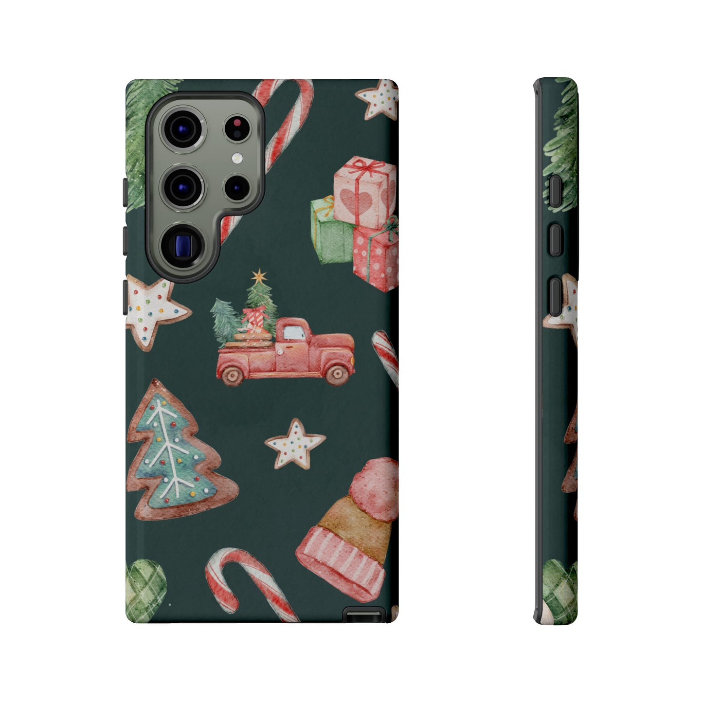 Festive Christmas Wallpaper Phone Case | iPhone 15 Plus/ Pro, 14, 13, 12| Google Pixel 7, Pro, 5| Samsung Galaxy S23 All Major Phone Models