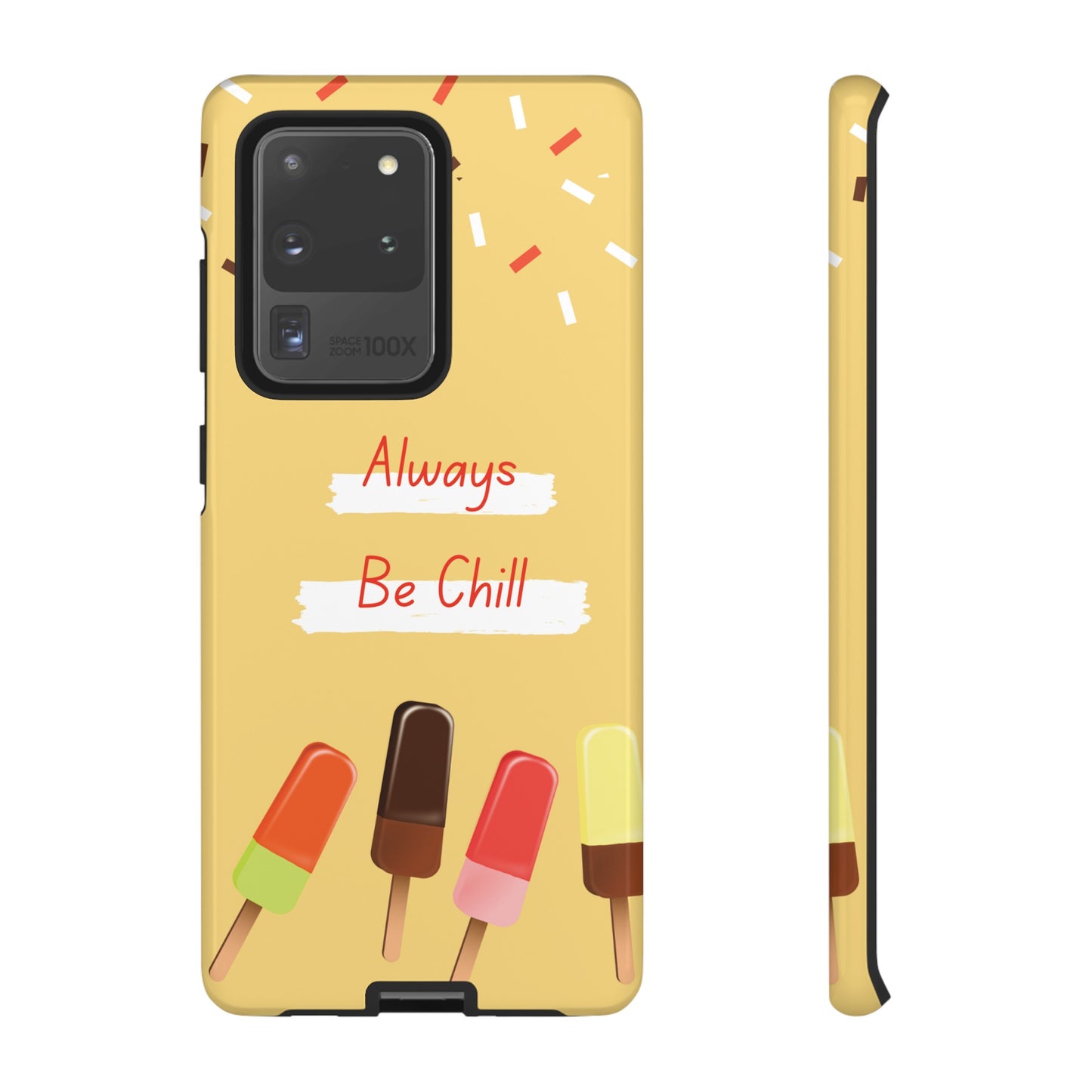 Always Be Chill Wallpaper Phone Case| iPhone 15 Plus/ Pro, 14, 13, 12| Google Pixel 7, Pro, 5| Samsung Galaxy S23 All Major Phone Models