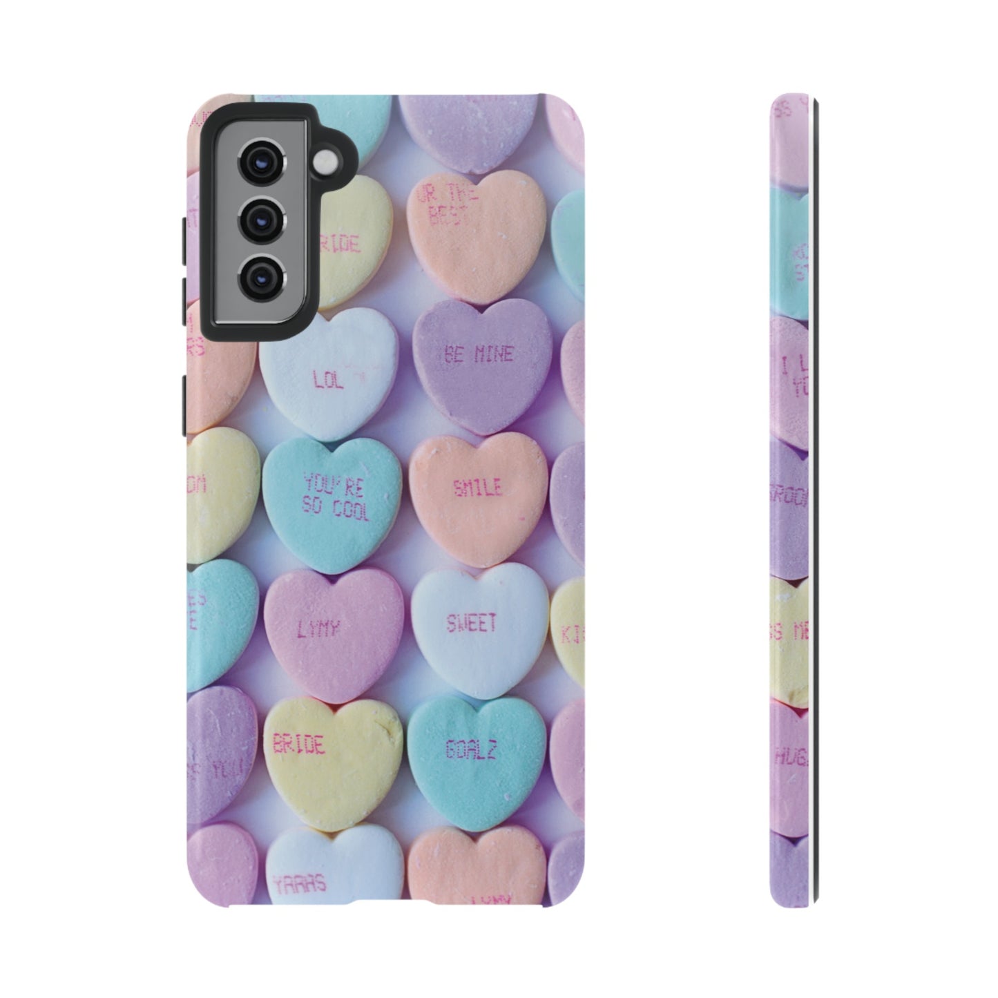 Hearts Valentine's Day Wallpaper Phone Case | iPhone 15 Plus/ Pro, 14, 13, 12| Google Pixel 7, Pro, 5| Samsung Galaxy S23 All Major Phone Models