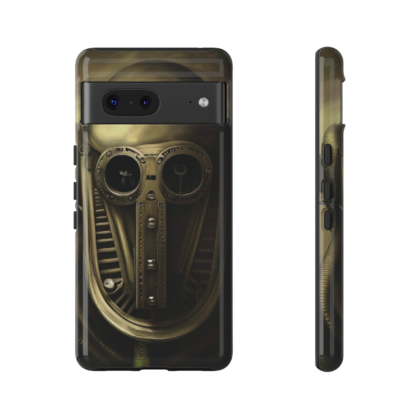 Sci-Fi Helmet Wallpaper Phone Case | iPhone 15 Plus/ Pro, 14, 13, 12| Google Pixel 7, Pro, 5| Samsung Galaxy S23 All Major Phone Models