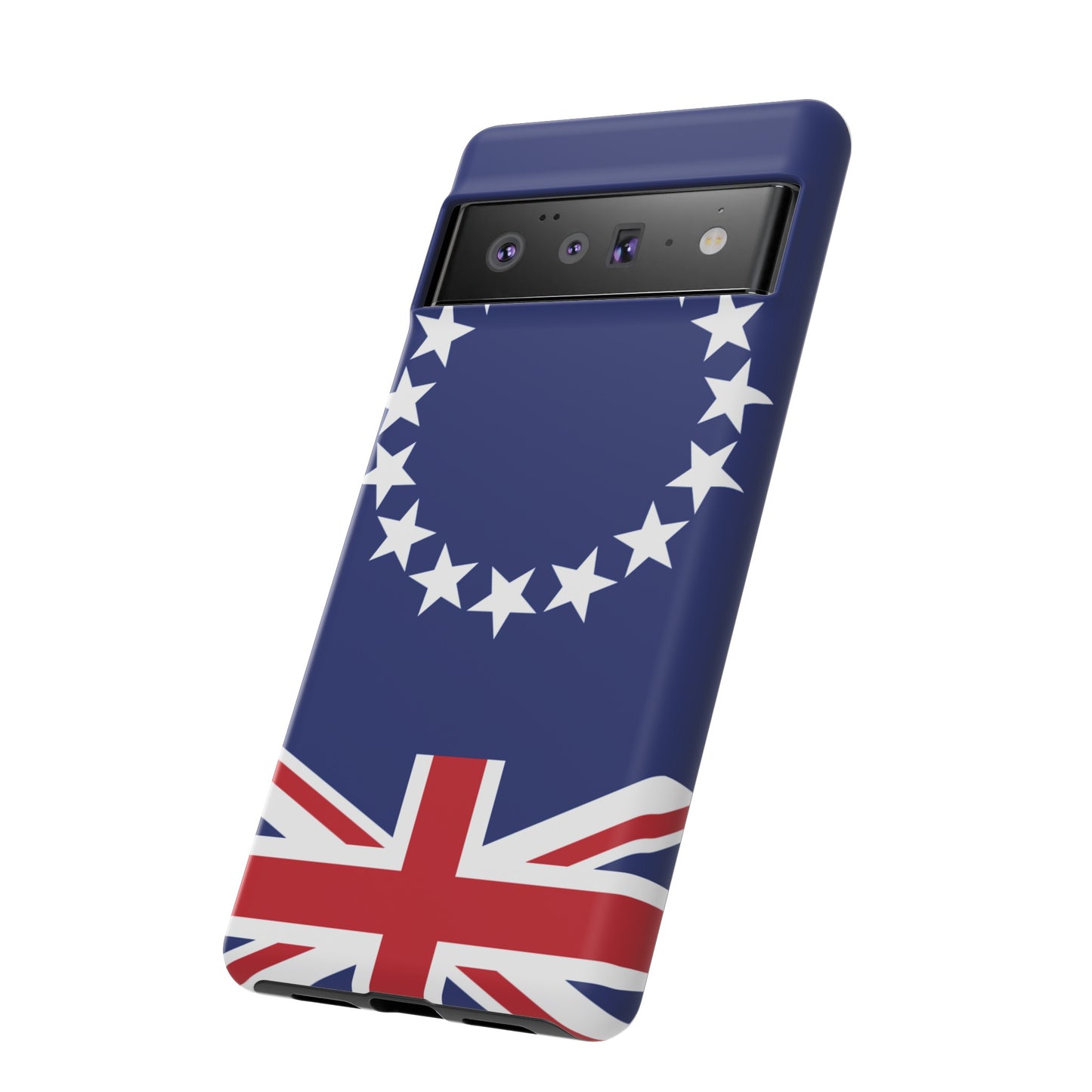 Cook Islands Flag Phone Case | iPhone 15 Plus/ Pro, 14, 13, 12| Google Pixel 7, Pro, 5| Samsung Galaxy S23 All Major Phone Models