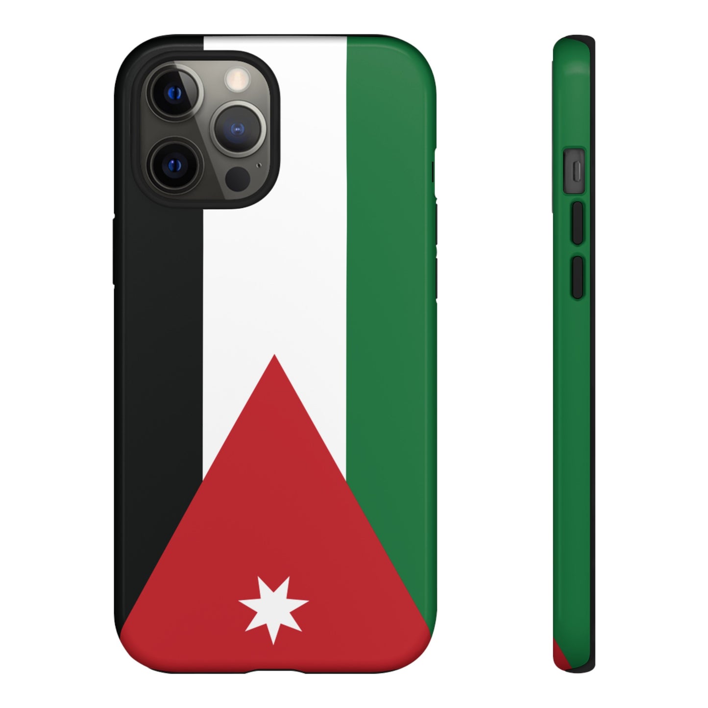 Jordan Flag Phone Case |iPhone 15 Plus/ Pro, 14, 13, 12|Google Pixel 7, Pro, 5| Samsung Galaxy S23 All Major Phone Models