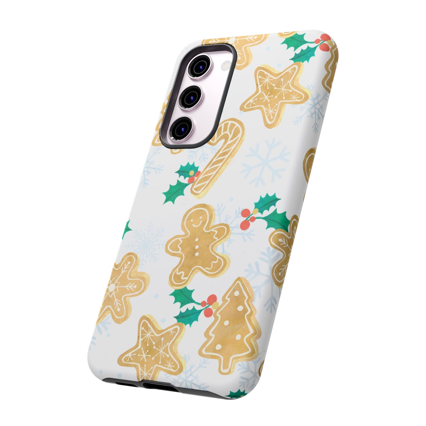 Gingerbread Wallpaper Phone Case | iPhone 15 Plus/ Pro, 14, 13, 12| Google Pixel 7, Pro, 5| Samsung Galaxy S23 All Major Phone Models