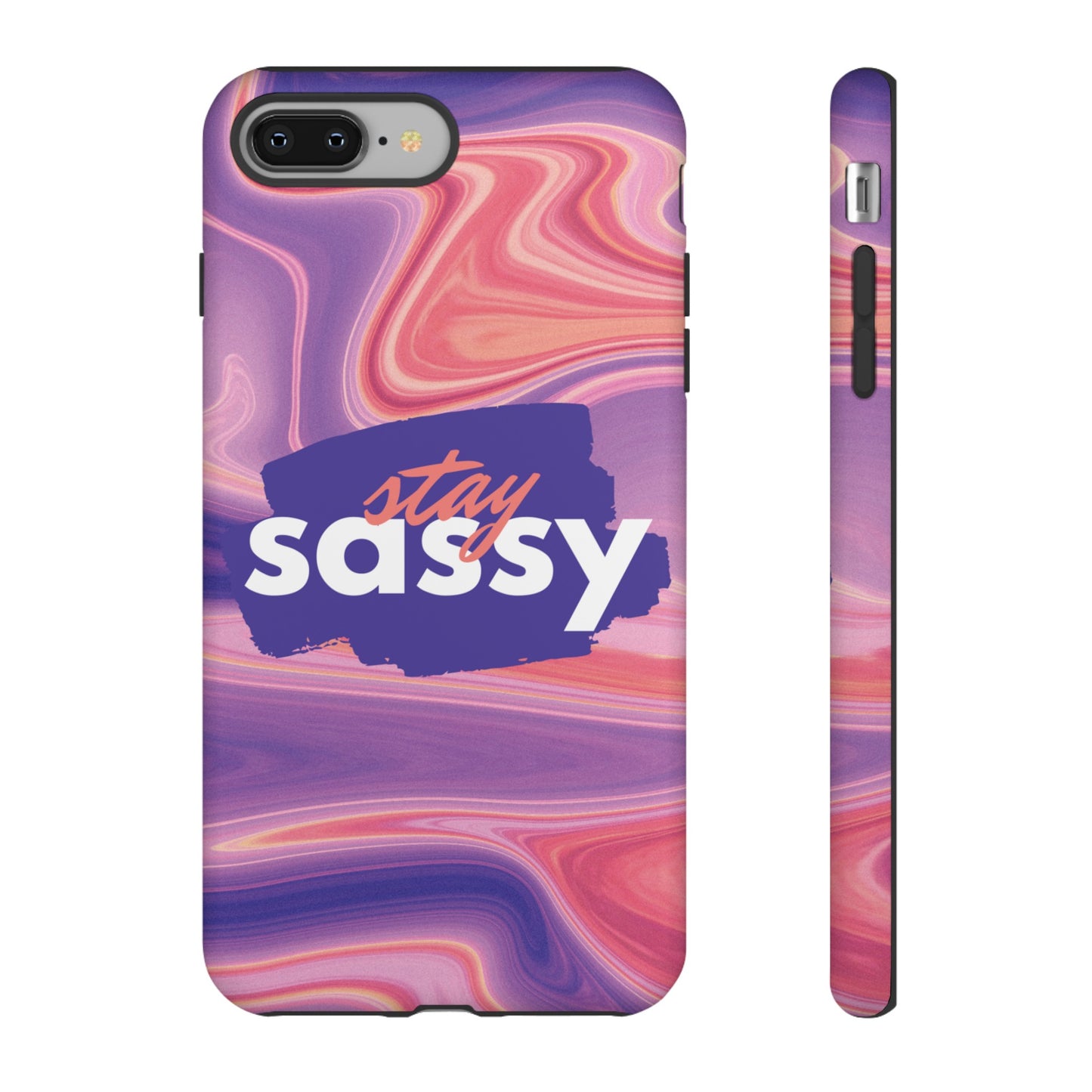 Stay Sassy Wallpaper Phone Case | iPhone 15 Plus/ Pro, 14, 13, 12| Google Pixel 7, Pro, 5| Samsung Galaxy S23 All Major Phone Models