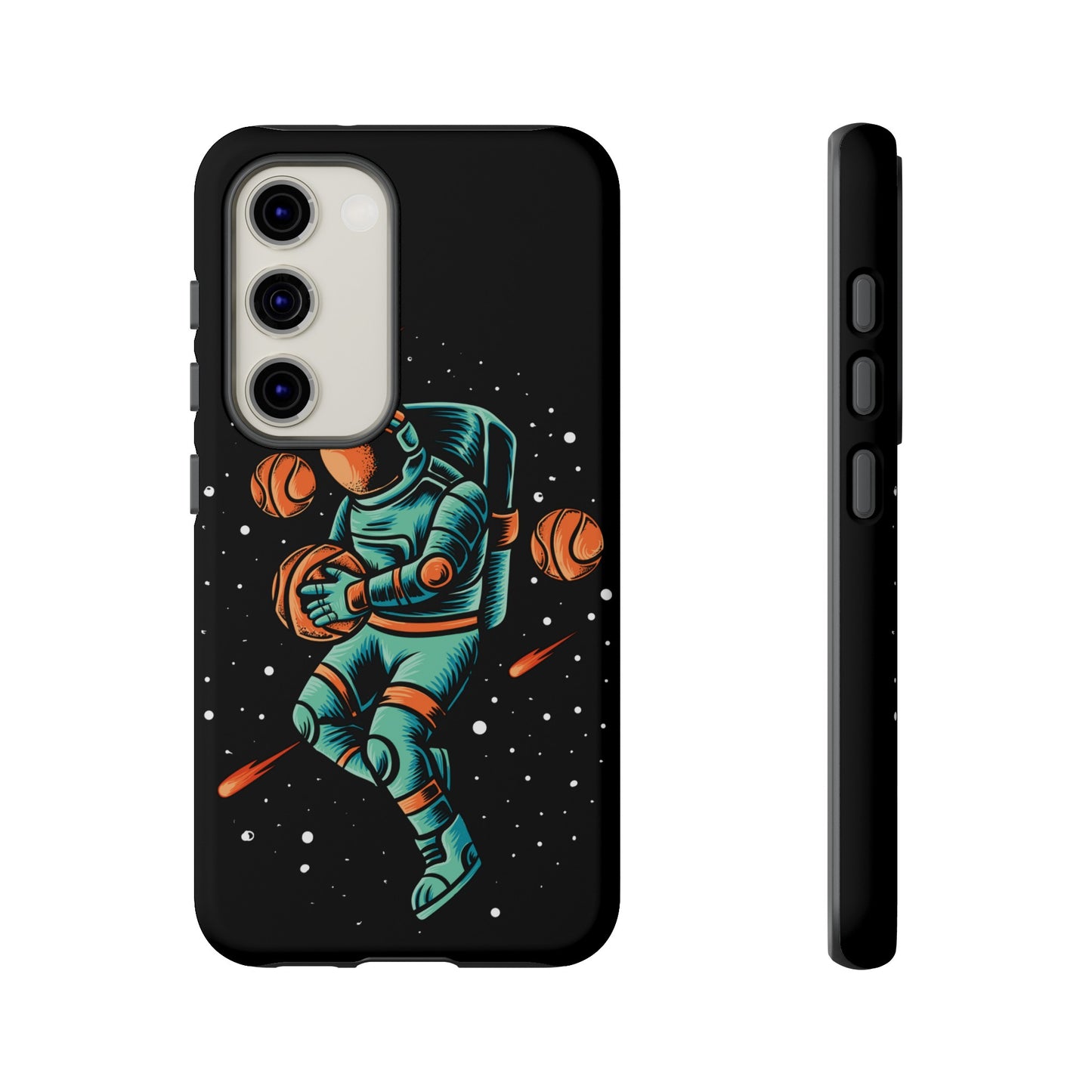 Space Basketball Phone Case | iPhone 15 Plus/ Pro, 14, 13, 12| Google Pixel 7, Pro, 5| Samsung Galaxy S23 All Major Phone Models