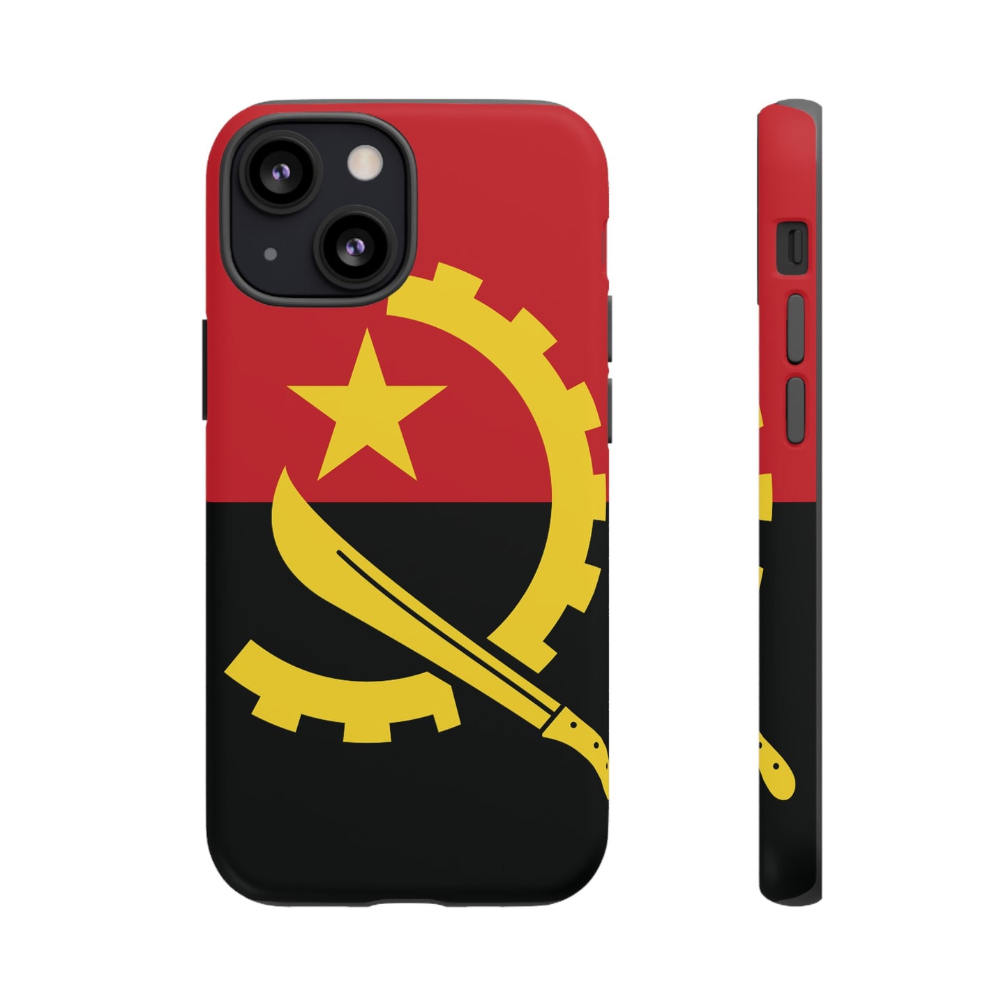 Angola Flag Phone Case | iPhone 15 Plus/ Pro, 14, 13, 12| Google Pixel 7, Pro, 5| Samsung Galaxy S23 All Major Phone Models