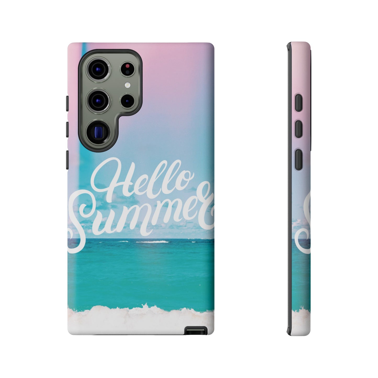 Hello Summer Wallpaper Phone Case | iPhone 15 Plus/ Pro, 14, 13, 12| Google Pixel 7, Pro, 5| Samsung Galaxy S23 All Major Phone Models