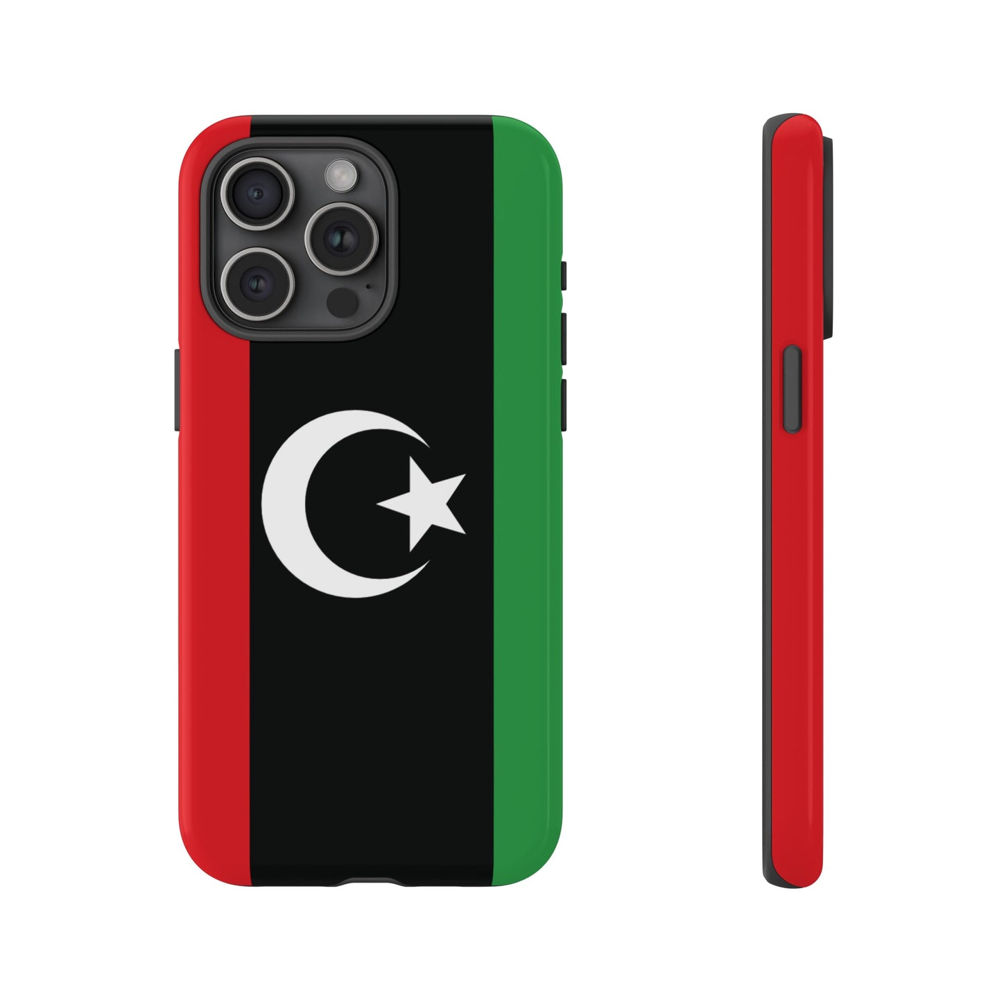 Libya Flag Phone Case | iPhone 15 Plus/ Pro, 14, 13, 12| Google Pixel 7, Pro, 5| Samsung Galaxy S23 All Major Phone Models