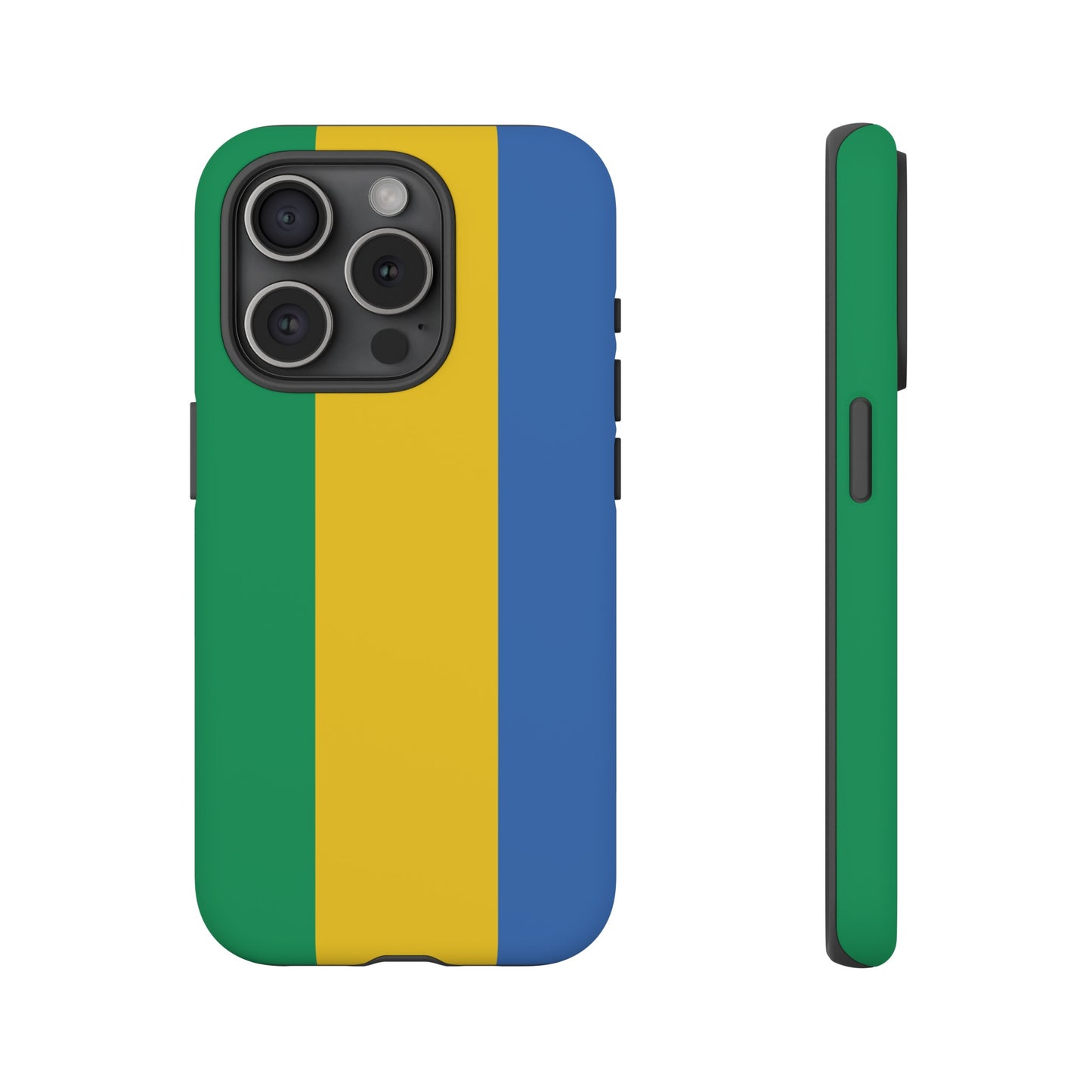 Gabon Flag Phone Case | iPhone 15 Plus/ Pro, 14, 13, 12| Google Pixel 7, Pro, 5| Samsung Galaxy S23 All Major Phone Models