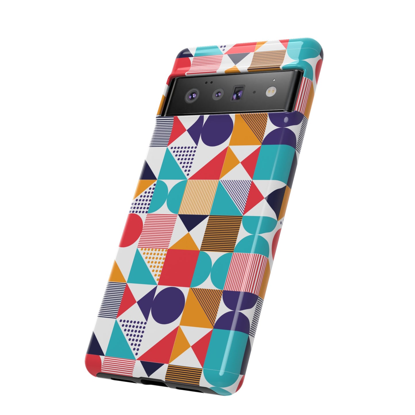 Geometric Patterned Wallpaper Phone Case | iPhone 15 Plus/ Pro, 14, 13, 12| Google Pixel 7, Pro, 5|Samsung Galaxy S23 All Major Phone Models