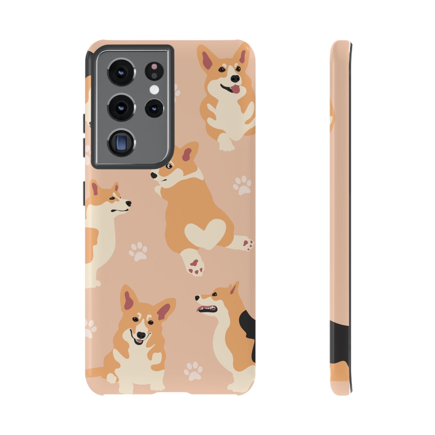 Corgi Wallpaper Phone Case | iPhone 15 Plus/ Pro, 14, 13, 12| Google Pixel 7, Pro, 5| Samsung Galaxy S23 All Major Phone Models