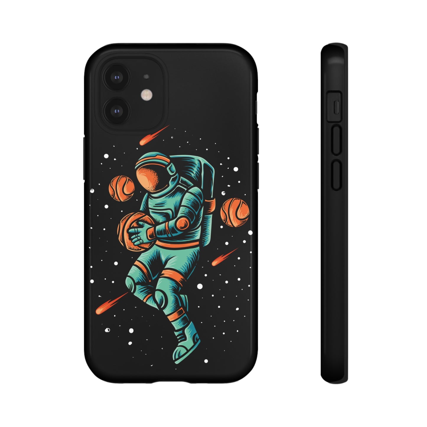 Space Basketball Phone Case | iPhone 15 Plus/ Pro, 14, 13, 12| Google Pixel 7, Pro, 5| Samsung Galaxy S23 All Major Phone Models