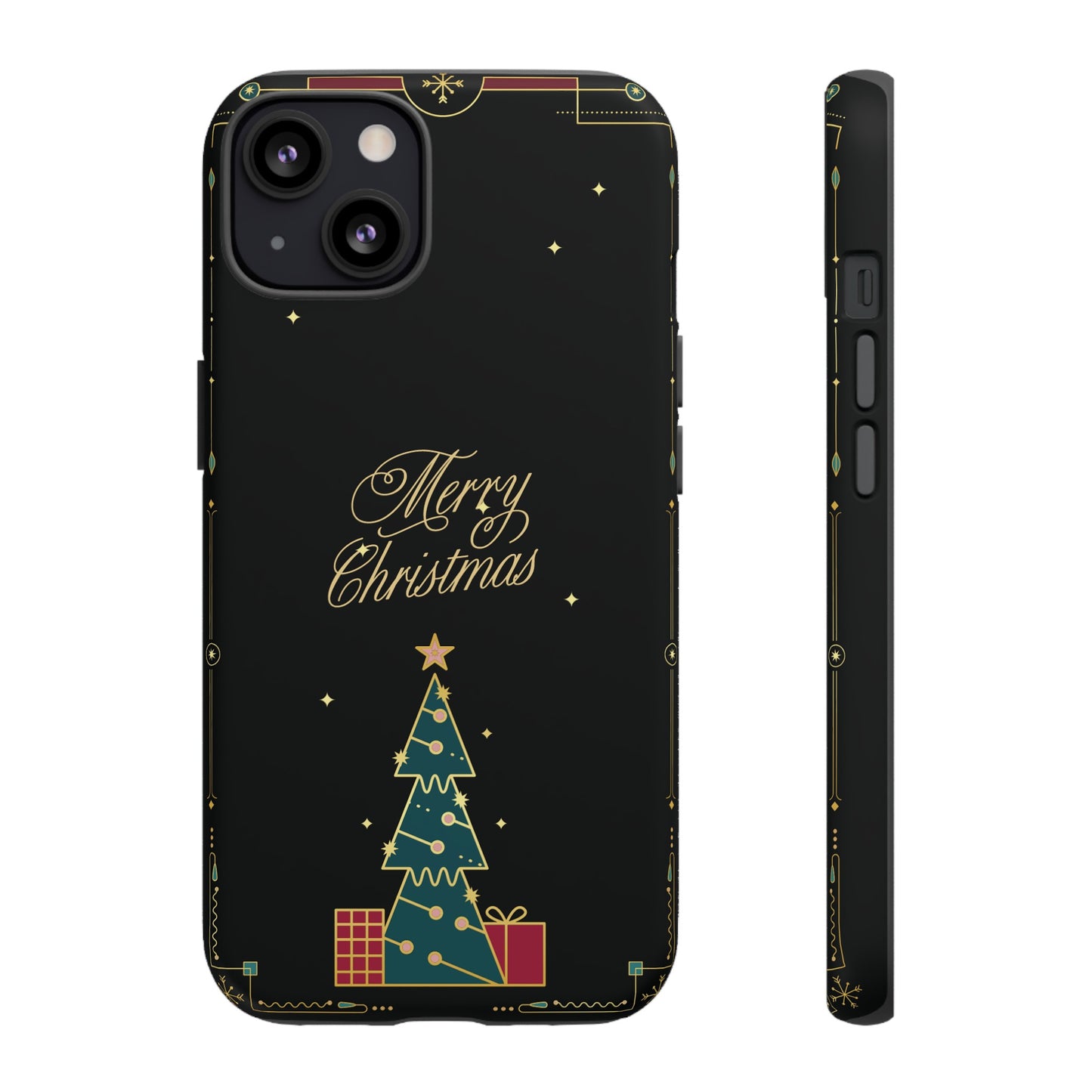 Christmas Tree Wallpaper Phone Case | iPhone 15 Plus/ Pro, 14, 13, 12| Google Pixel 7, Pro, 5| Samsung Galaxy S23 All Major Phone Models