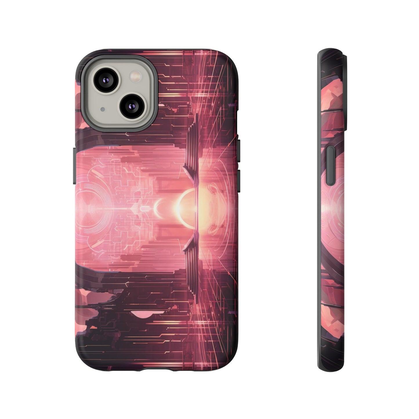 Sci-Fi Hall Wallpaper Phone Case | iPhone 15 Plus/ Pro, 14, 13, 12| Google Pixel 7, Pro, 5| Samsung Galaxy S23 All Major Phone Models