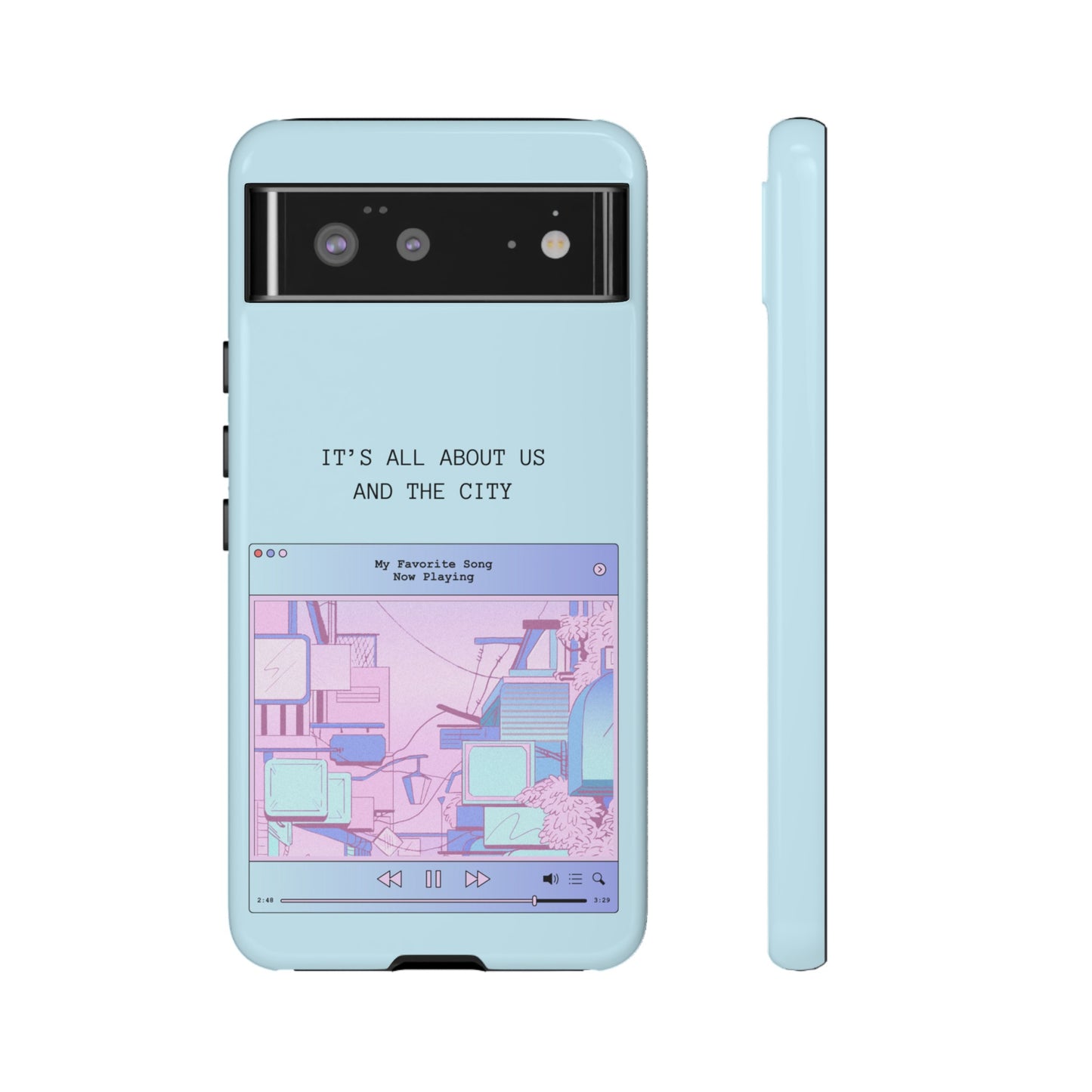 Us And The City Phone Case | iPhone 15 Plus/ Pro, 14, 13, 12| Google Pixel 7, Pro, 5| Samsung Galaxy S23 All Major Phone Models