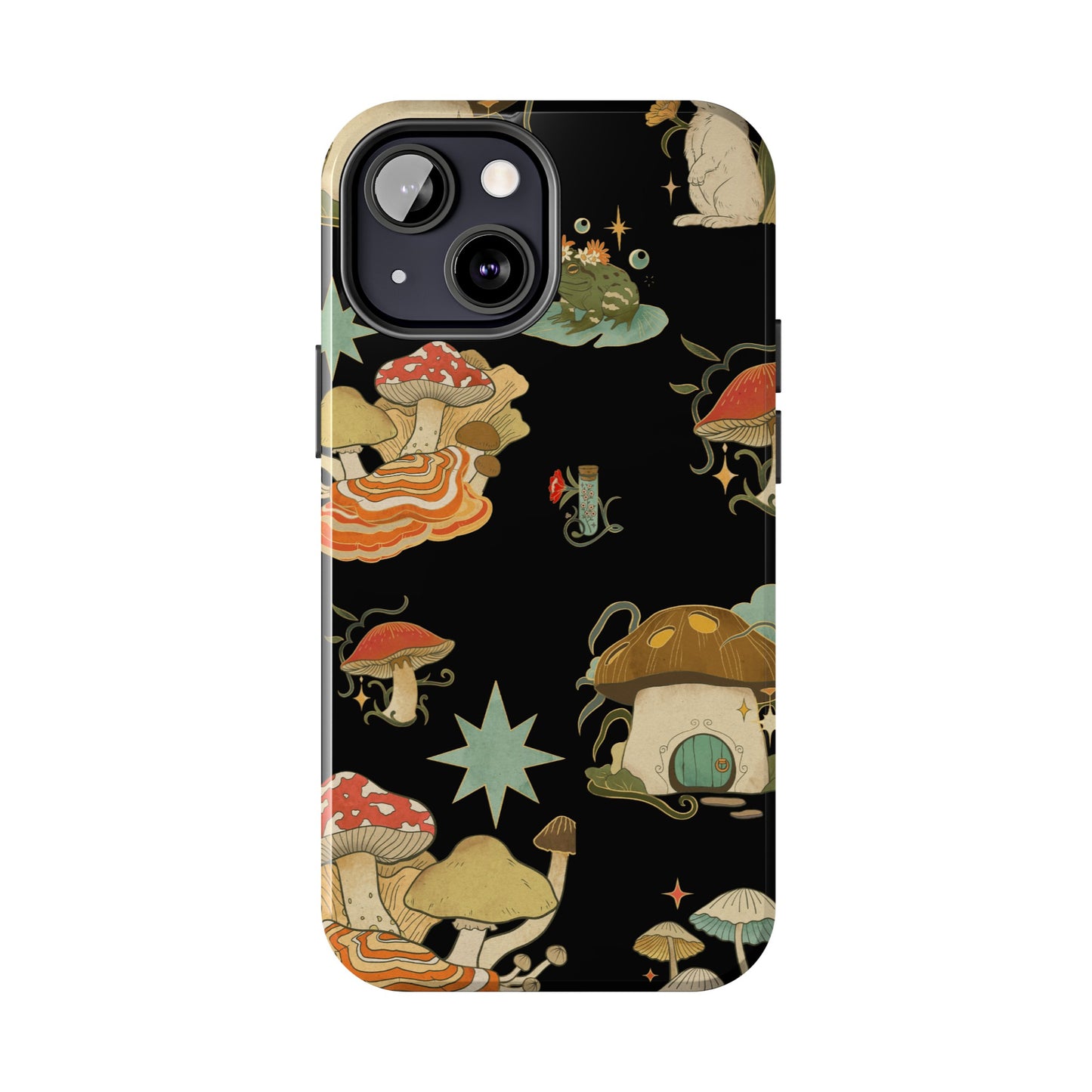 Mushroom House Phone Case | iPhone 15 Plus/ Pro, 14, 13, 12|