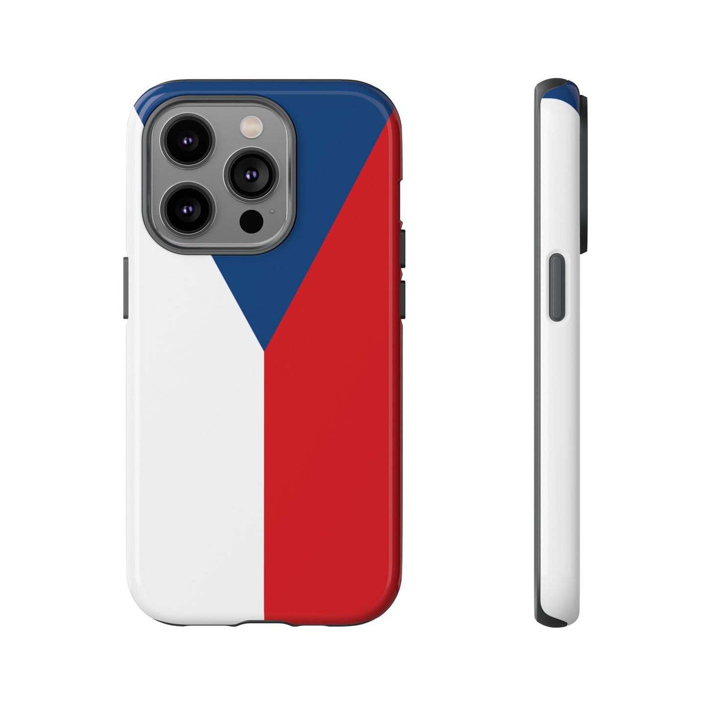 Czechia Flag Phone Case | iPhone 15 Plus/ Pro, 14, 13, 12| Google Pixel 7, Pro, 5| Samsung Galaxy S23 All Major Phone Models