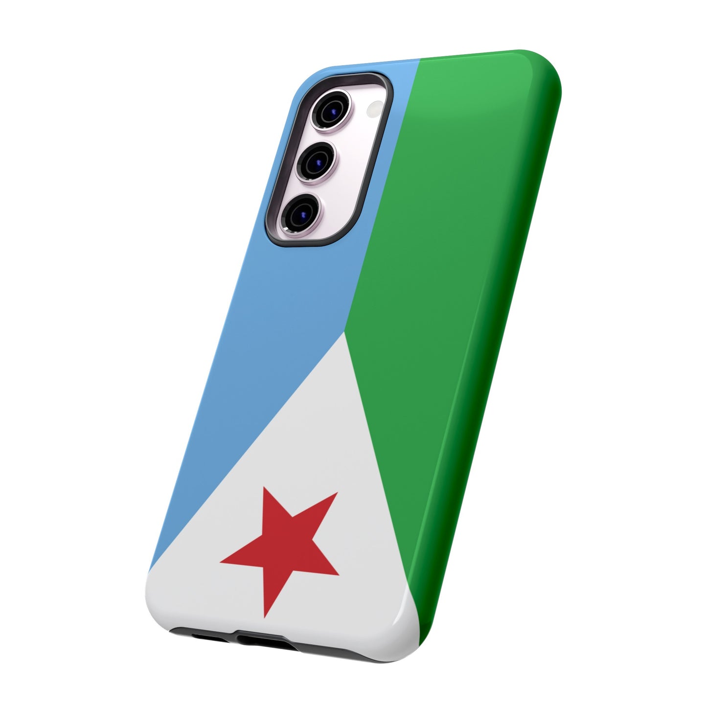 Djibouti Flag Phone Case | iPhone 15 Plus/ Pro, 14, 13, 12| Google Pixel 7, Pro, 5| Samsung Galaxy S23 All Major Phone Models