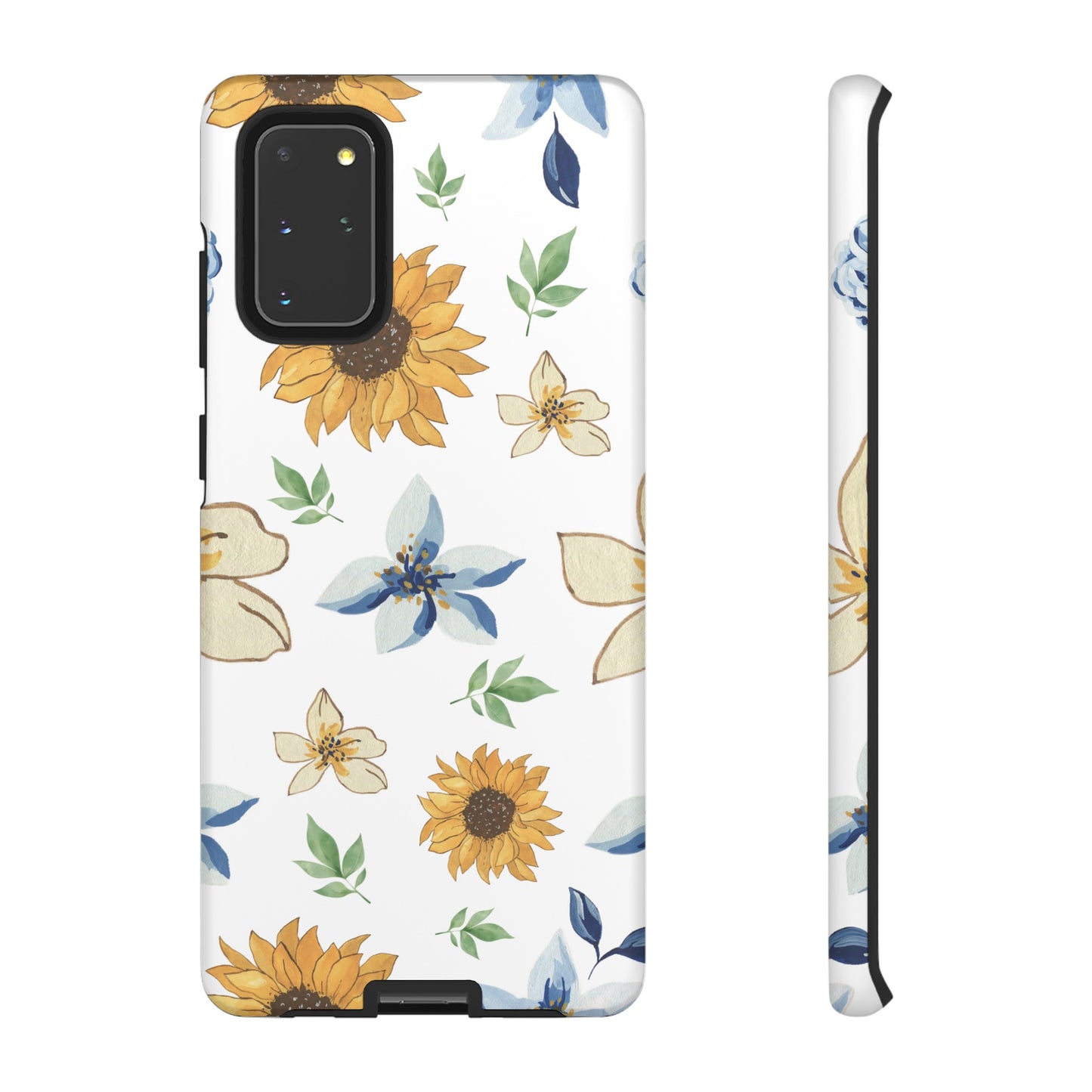 Beautiful Watercolour Flower Wallpaper Phone Case | iPhone 15 Plus/ Pro, 14, 13, 12| Google Pixel 7, Pro, 5| Samsung Galaxy S23 All Major Phone Models