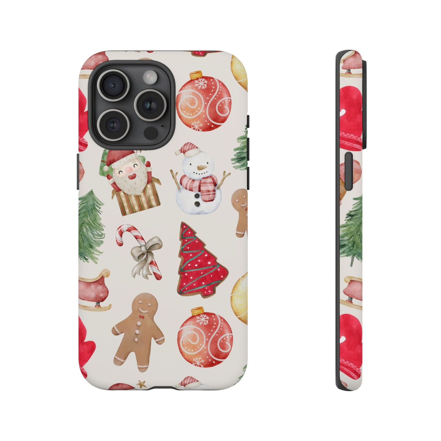 Collage Christmas Wallpaper Phone Case | iPhone 15 Plus/ Pro, 14, 13, 12| Google Pixel 7, Pro, 5| Samsung Galaxy S23 All Major Phone Models