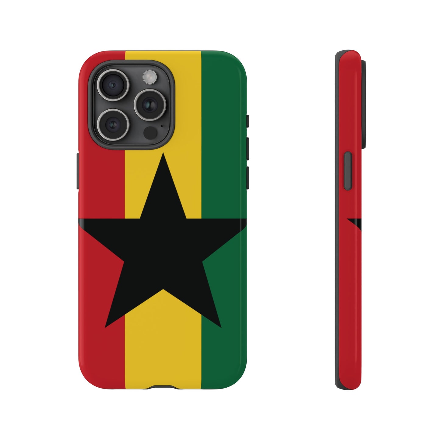 Ghana Flag Phone Case | iPhone 15 Plus/ Pro, 14, 13, 12| Google Pixel 7, Pro, 5| Samsung Galaxy S23 All Major Phone Models