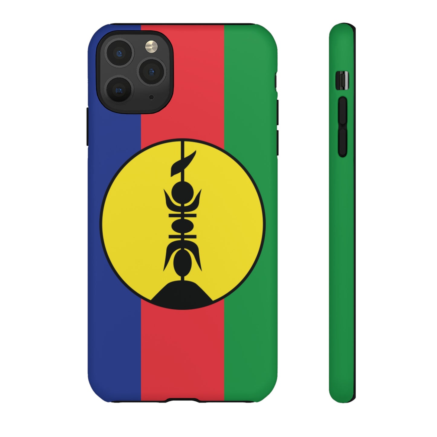 New Caledonia Flag Phone Case | iPhone 15 Plus/ Pro, 14, 13, 12| Google Pixel 7, Pro, 5| Samsung Galaxy S23 All Major Phone Models