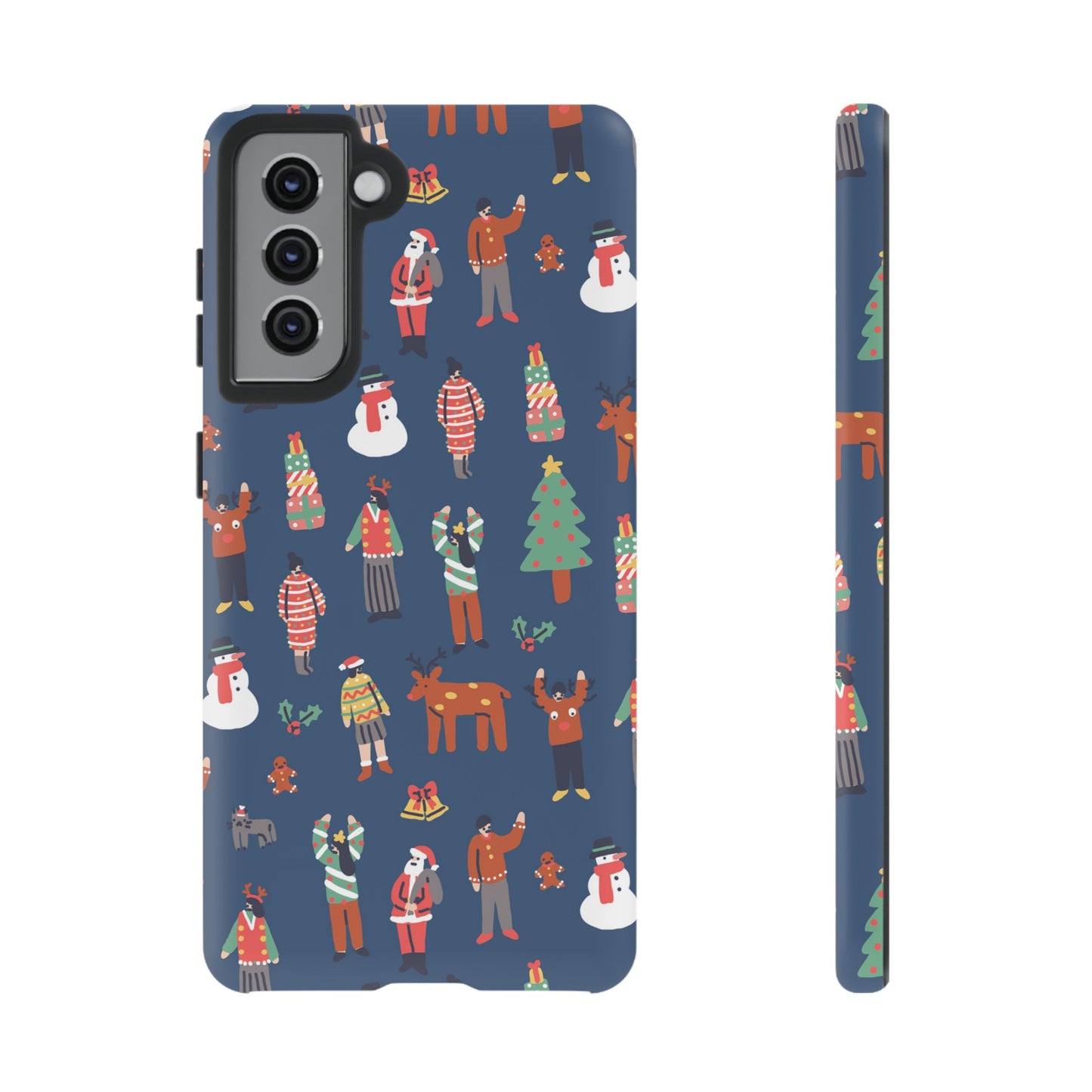 Christmas Party Wallpaper Phone Case | iPhone 15 Plus/ Pro, 14, 13, 12| Google Pixel 7, Pro, 5| Samsung Galaxy S23 All Major Phone Models