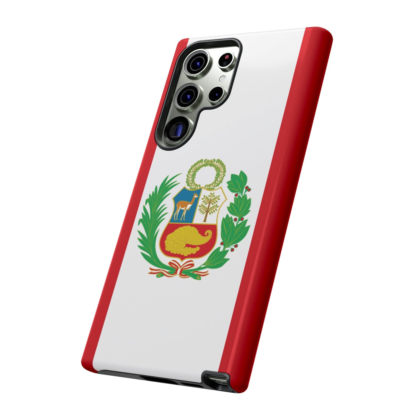 Peru Flag Phone Case | iPhone 15 Plus/ Pro, 14, 13, 12| Google Pixel 7, Pro, 5| Samsung Galaxy S23 All Major Phone Models