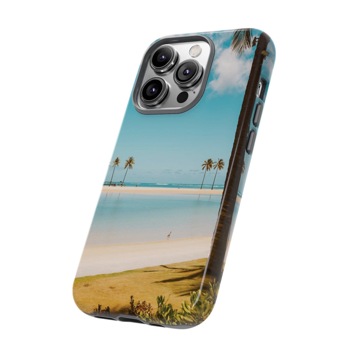 Beach Getaway Wallpaper Phone Case | iPhone 15 Plus/ Pro, 14, 13, 12| Google Pixel 7, Pro, 5| Samsung Galaxy S23 All Major Phone Models