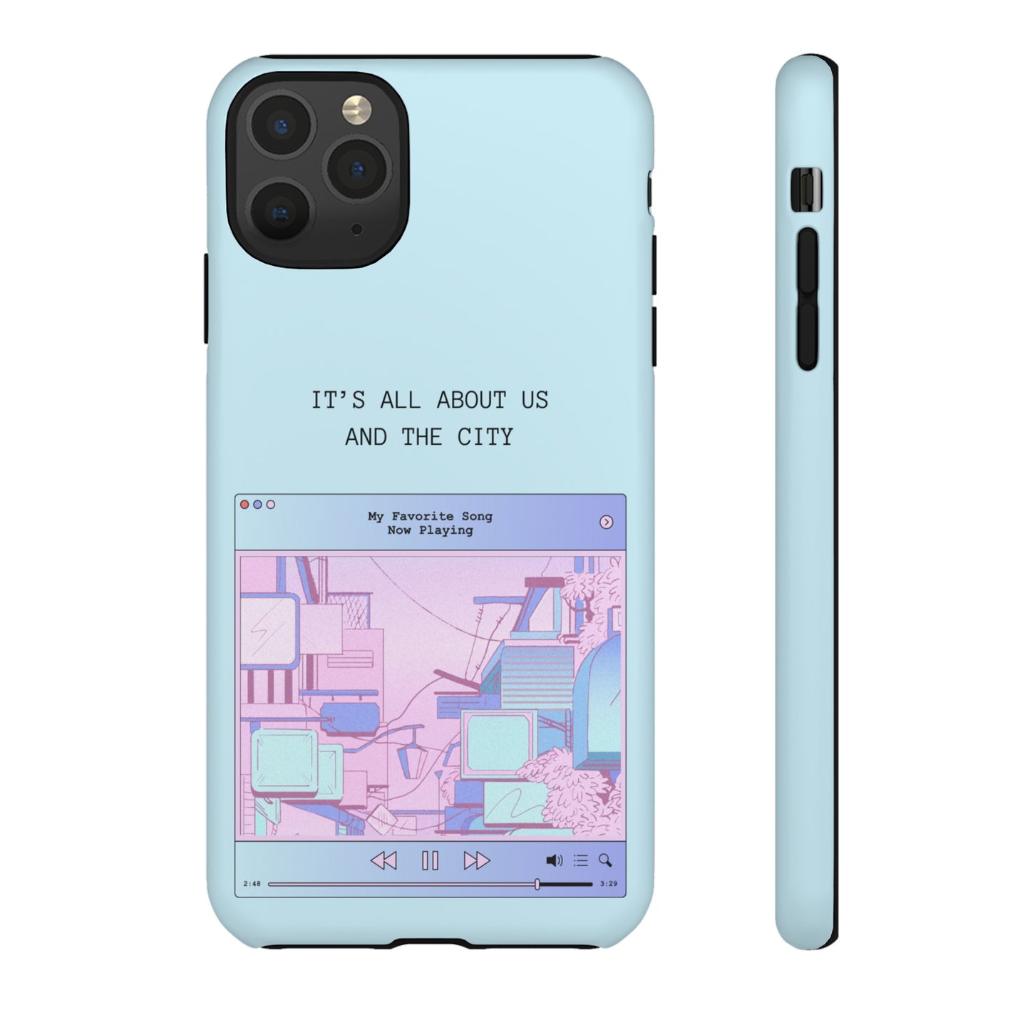 Us And The City Phone Case | iPhone 15 Plus/ Pro, 14, 13, 12| Google Pixel 7, Pro, 5| Samsung Galaxy S23 All Major Phone Models