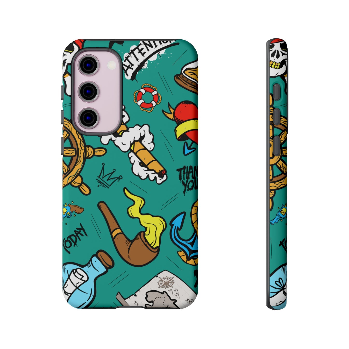 Pirate Wallpaper Phone Case | iPhone 15 Plus/ Pro, 14, 13, 12| Google Pixel 7, Pro, 5| Samsung Galaxy S23 All Major Phone Models