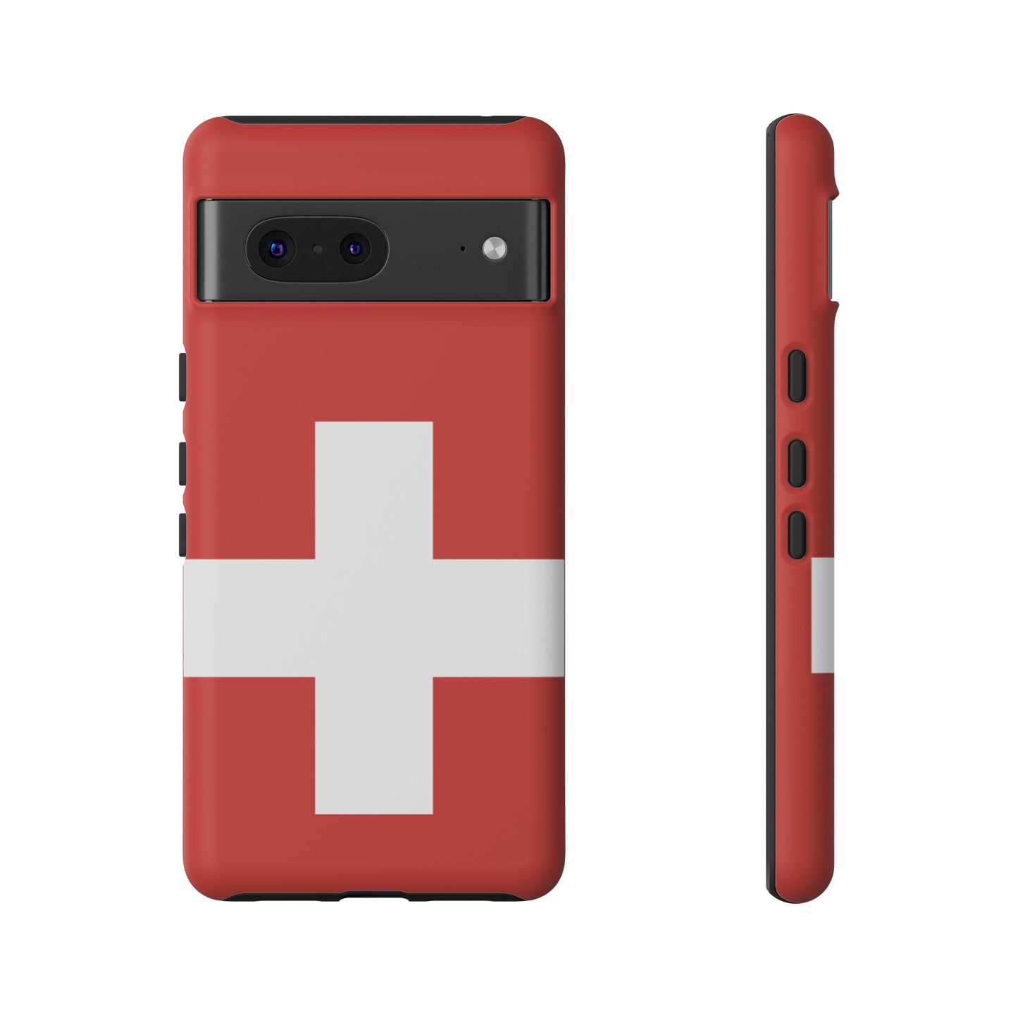 Switzerland Flag Phone Case | iPhone 15 Plus/ Pro, 14, 13, 12| Google Pixel 7, Pro, 5| Samsung Galaxy S23 All Major Phone Models