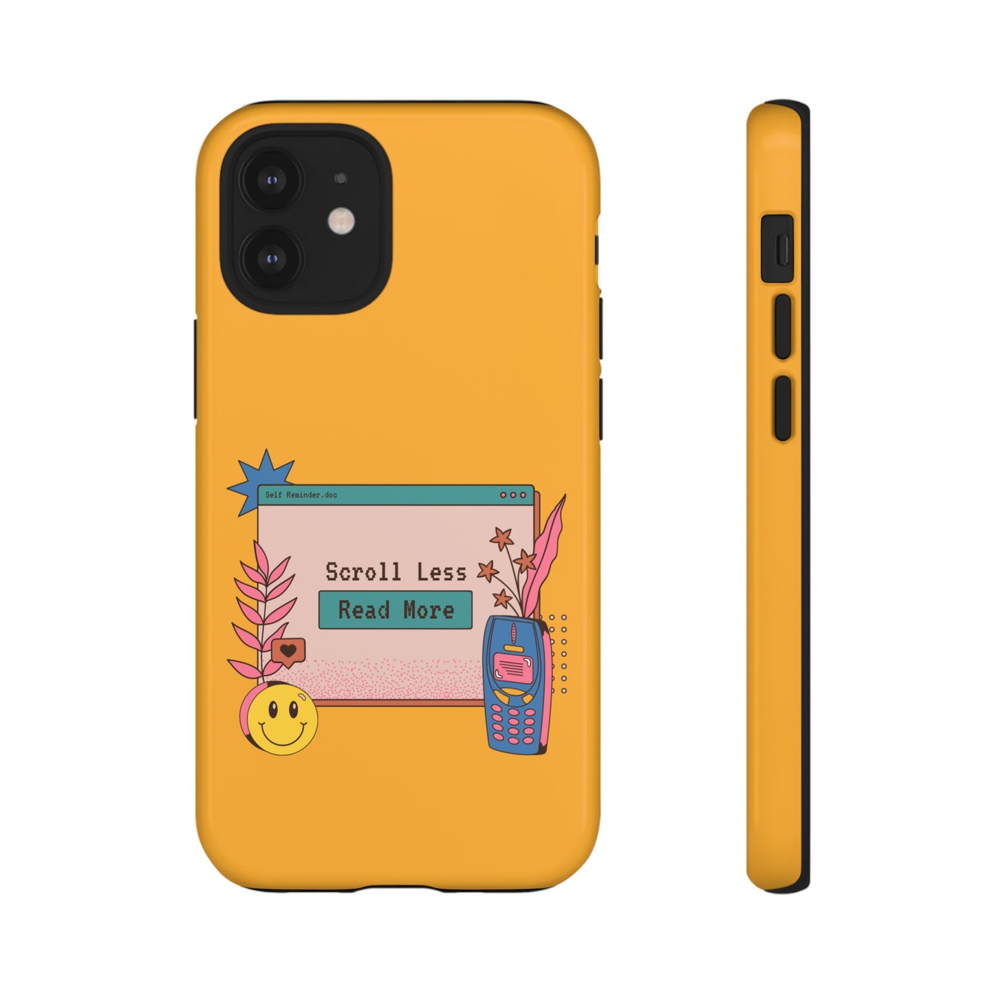 Scroll Less. Read More. Phone Case | iPhone 15 Plus/ Pro, 14, 13, 12| Google Pixel 7, Pro, 5| Samsung Galaxy S23 All Major Phone Models