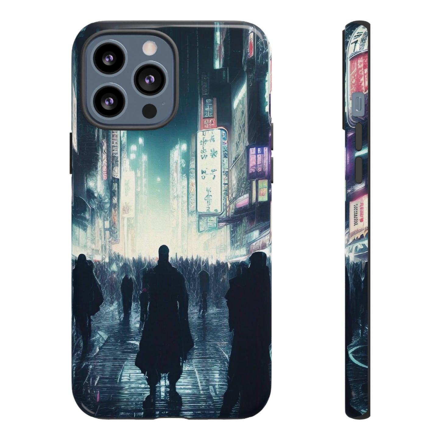 Strangers in the City Wallpaper Phone Case | iPhone 15 Plus/ Pro, 14, 13, 12| Google Pixel 7, Pro, 5| Samsung Galaxy S23 All Major Phone Models